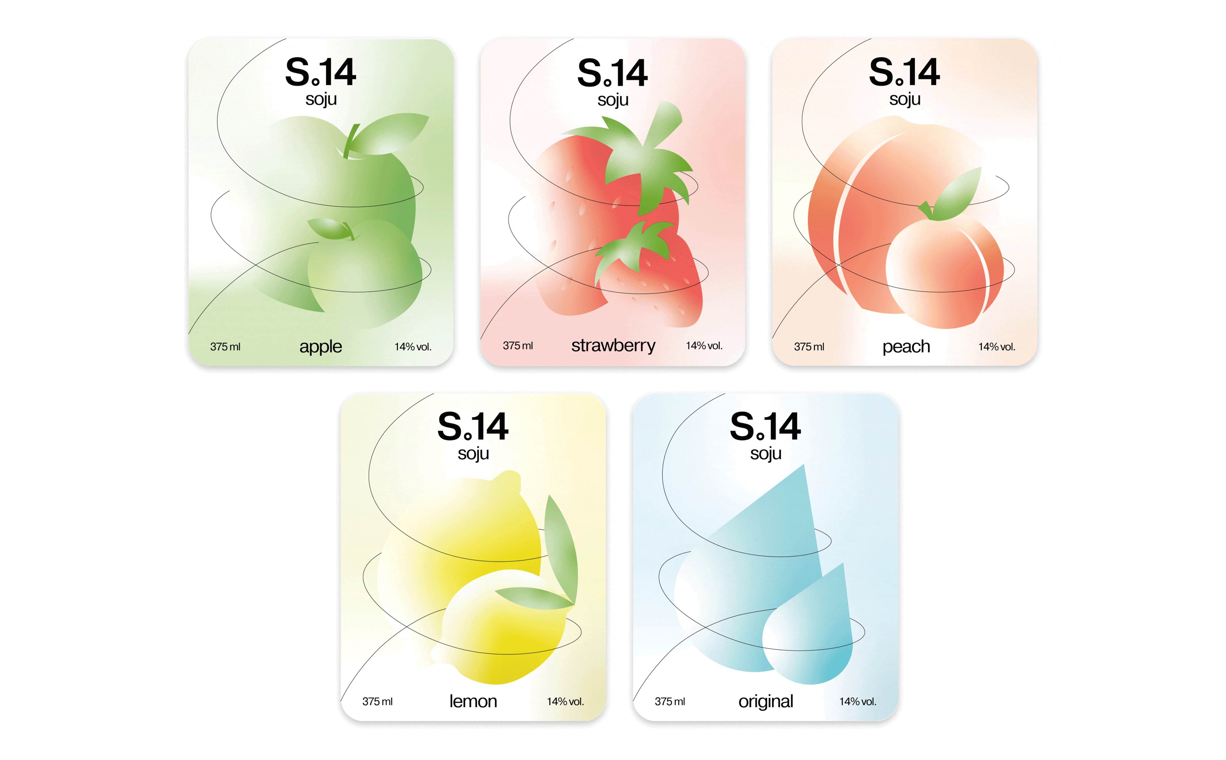 Soju «S.14» | Дизайн упаковки — Изображение №11 — Брендинг на Dprofile