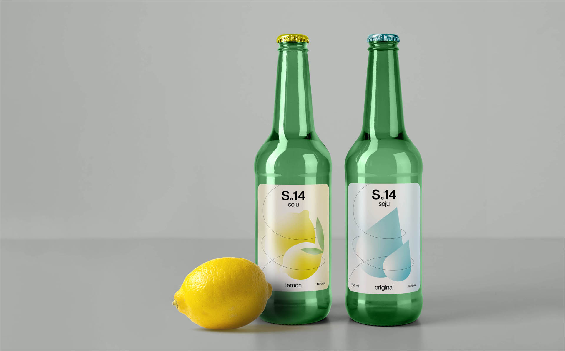 Soju «S.14» | Дизайн упаковки — Изображение №5 — Брендинг на Dprofile