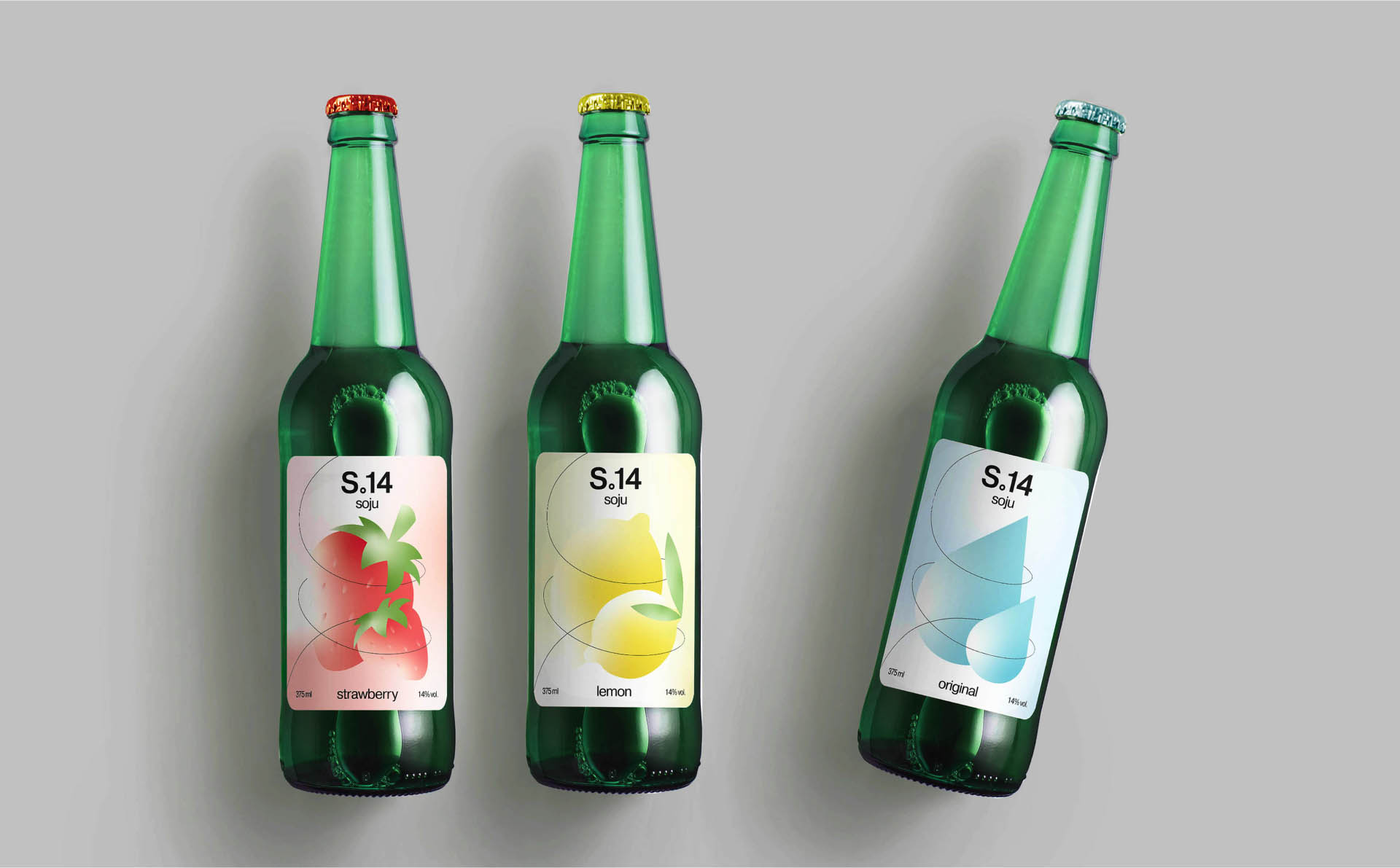 Soju «S.14» | Дизайн упаковки — Изображение №7 — Брендинг на Dprofile
