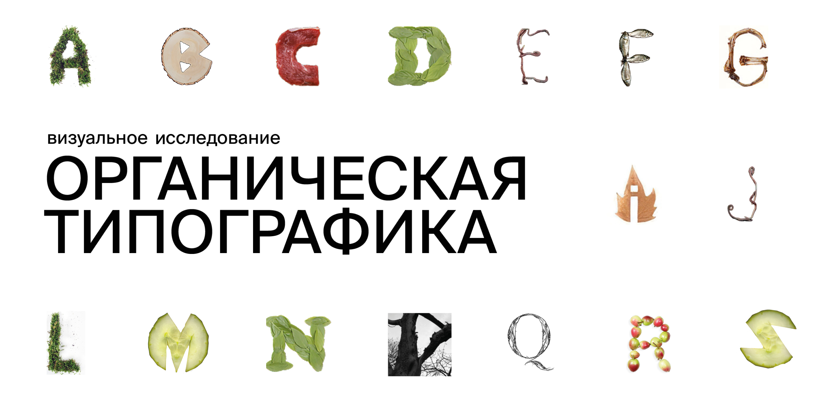Органическая типографика | Книга — Изображение №1 — Графика на Dprofile
