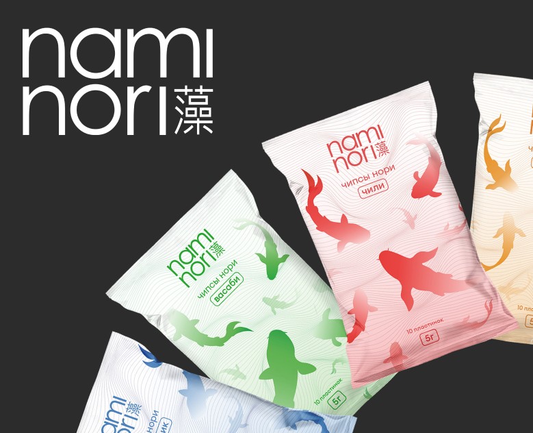 Nami Nori | Дизайн упаковки — Брендинг на Dprofile