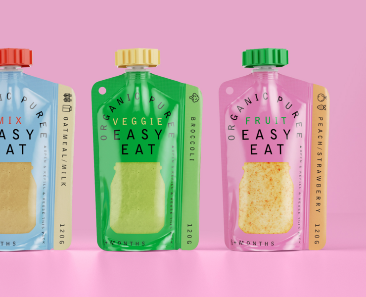 EASY EAT — Графика, 3D на Dprofile