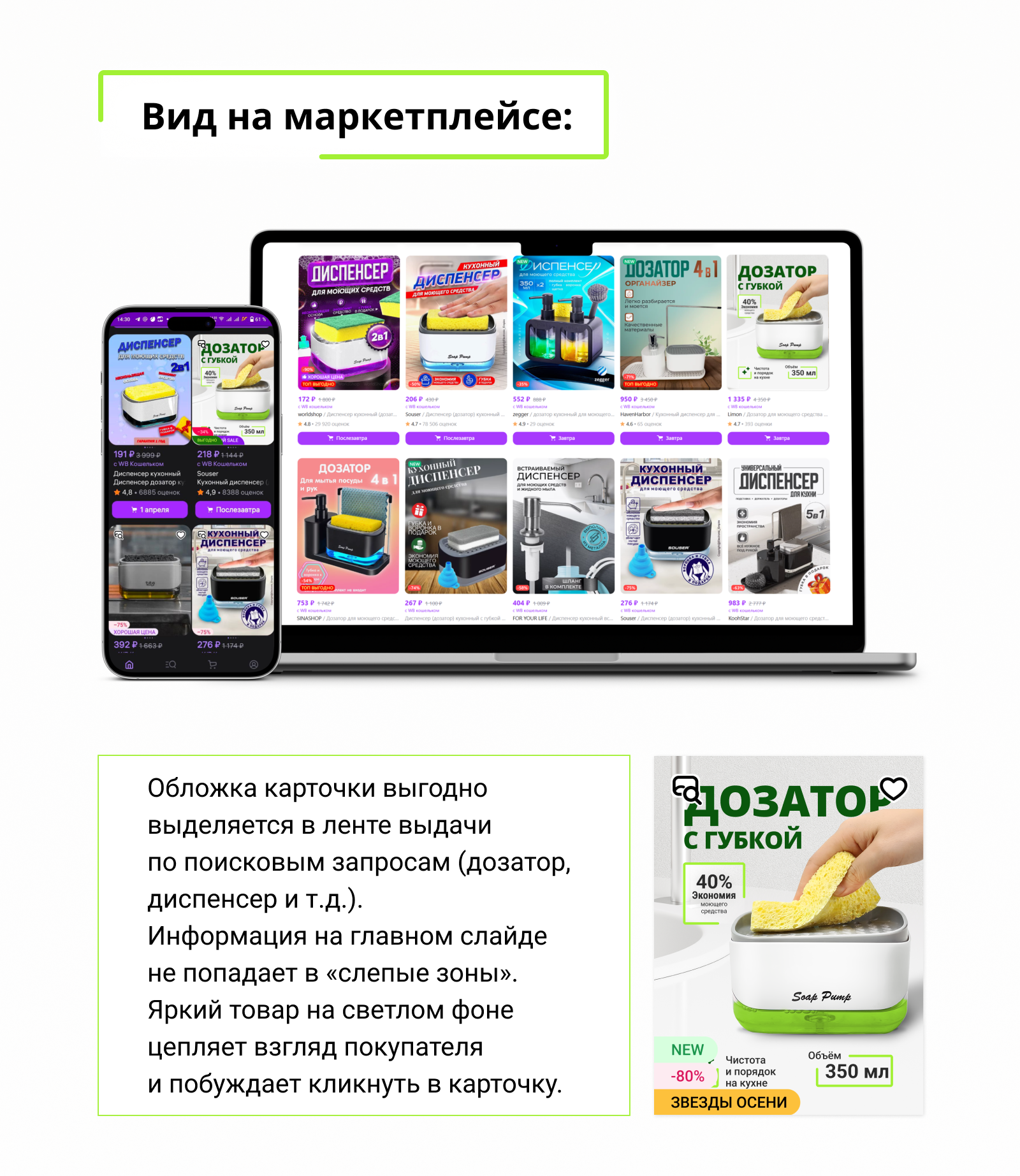 Дизайн карточки товара — Изображение №10 — Графика, Маркетинг на Dprofile