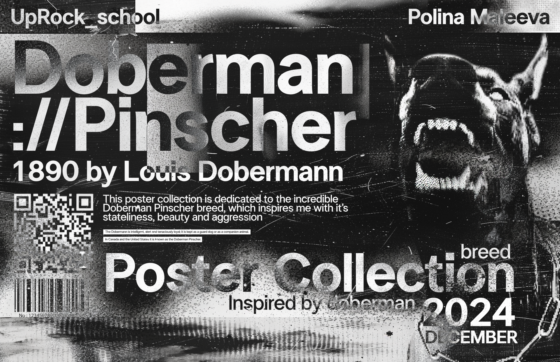 Poster Collection | Doberman Pinscher — Изображение №1 — Графика на Dprofile
