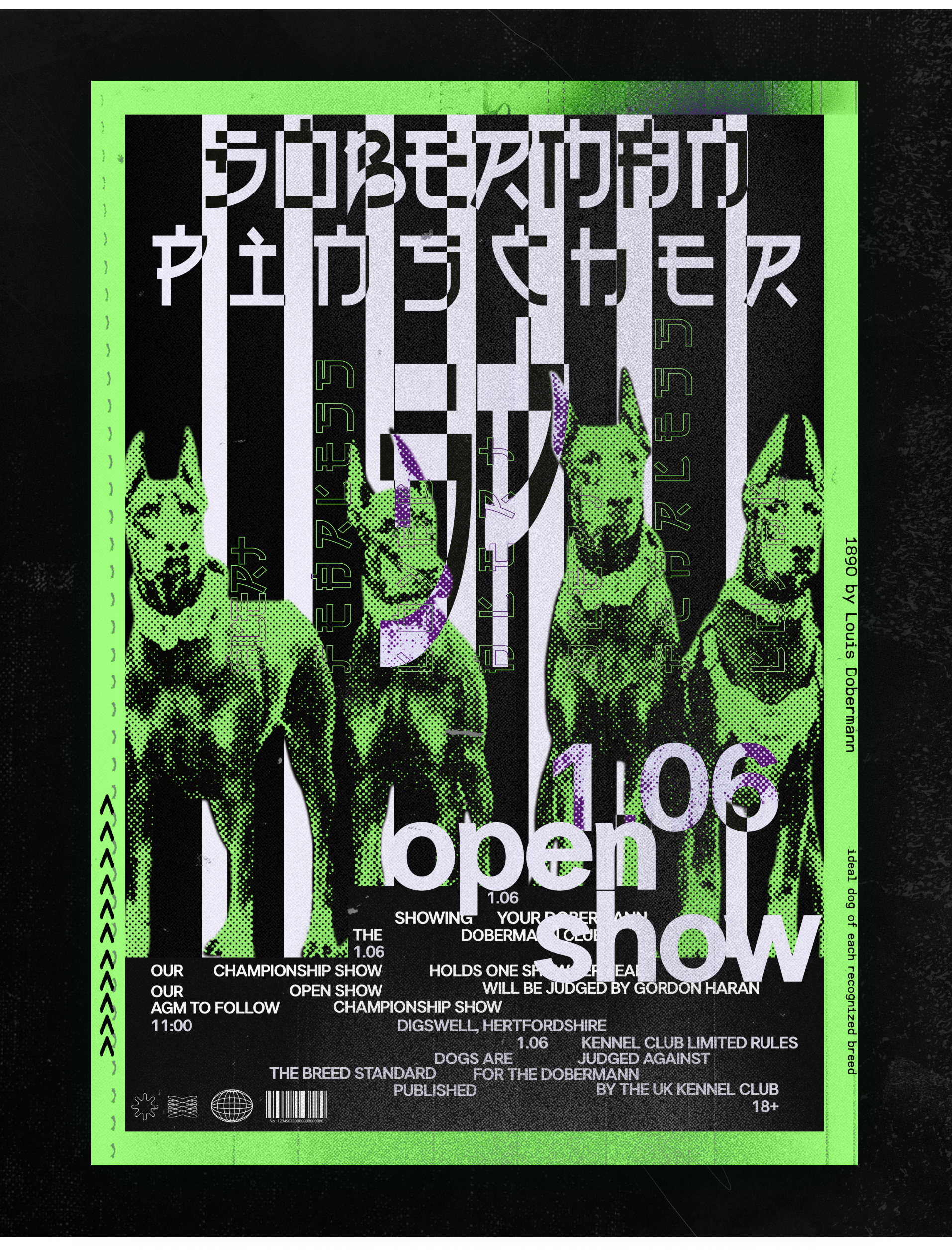 Poster Collection | Doberman Pinscher — Изображение №6 — Графика на Dprofile