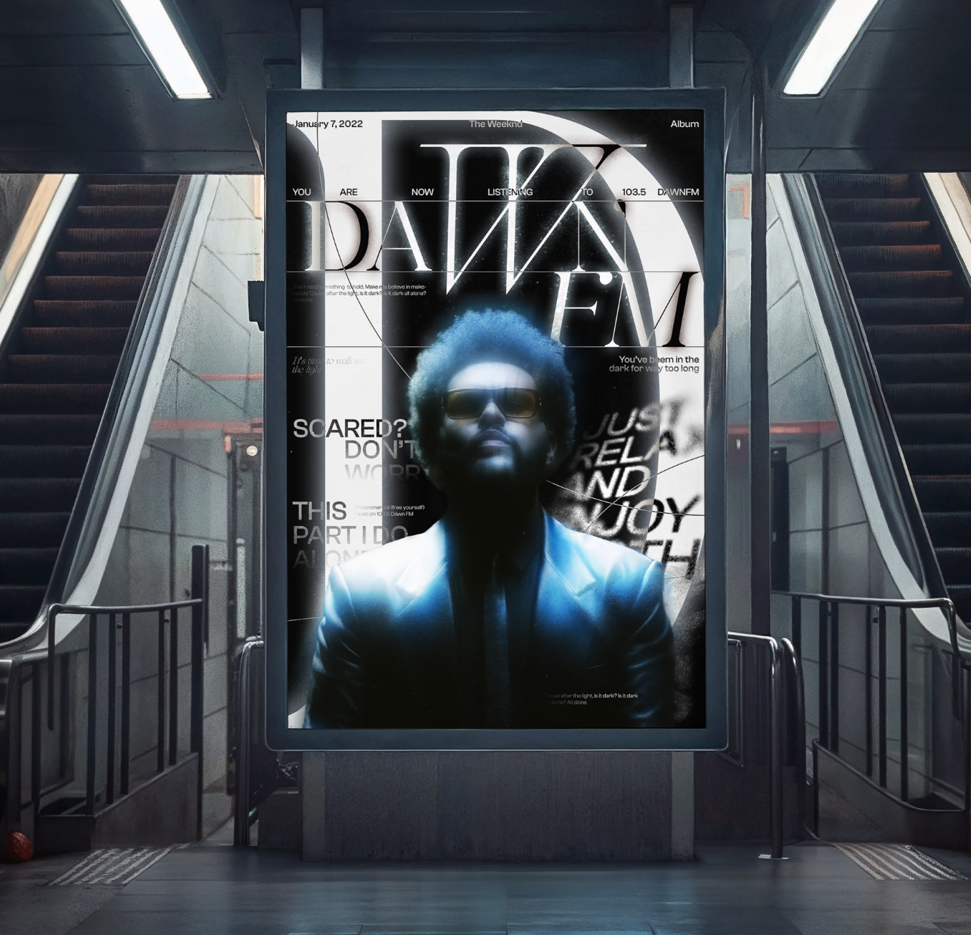 Poster Collection | The Weeknd — Изображение №6 — Графика на Dprofile