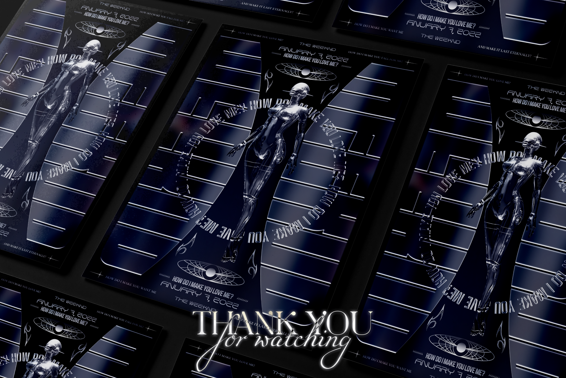 Poster Collection | The Weeknd — Изображение №10 — Графика на Dprofile