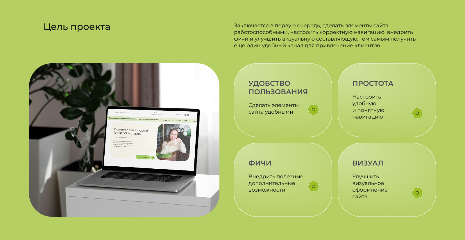 Редизайн сайта для психолога — Изображение №3 — Интерфейсы на Dprofile