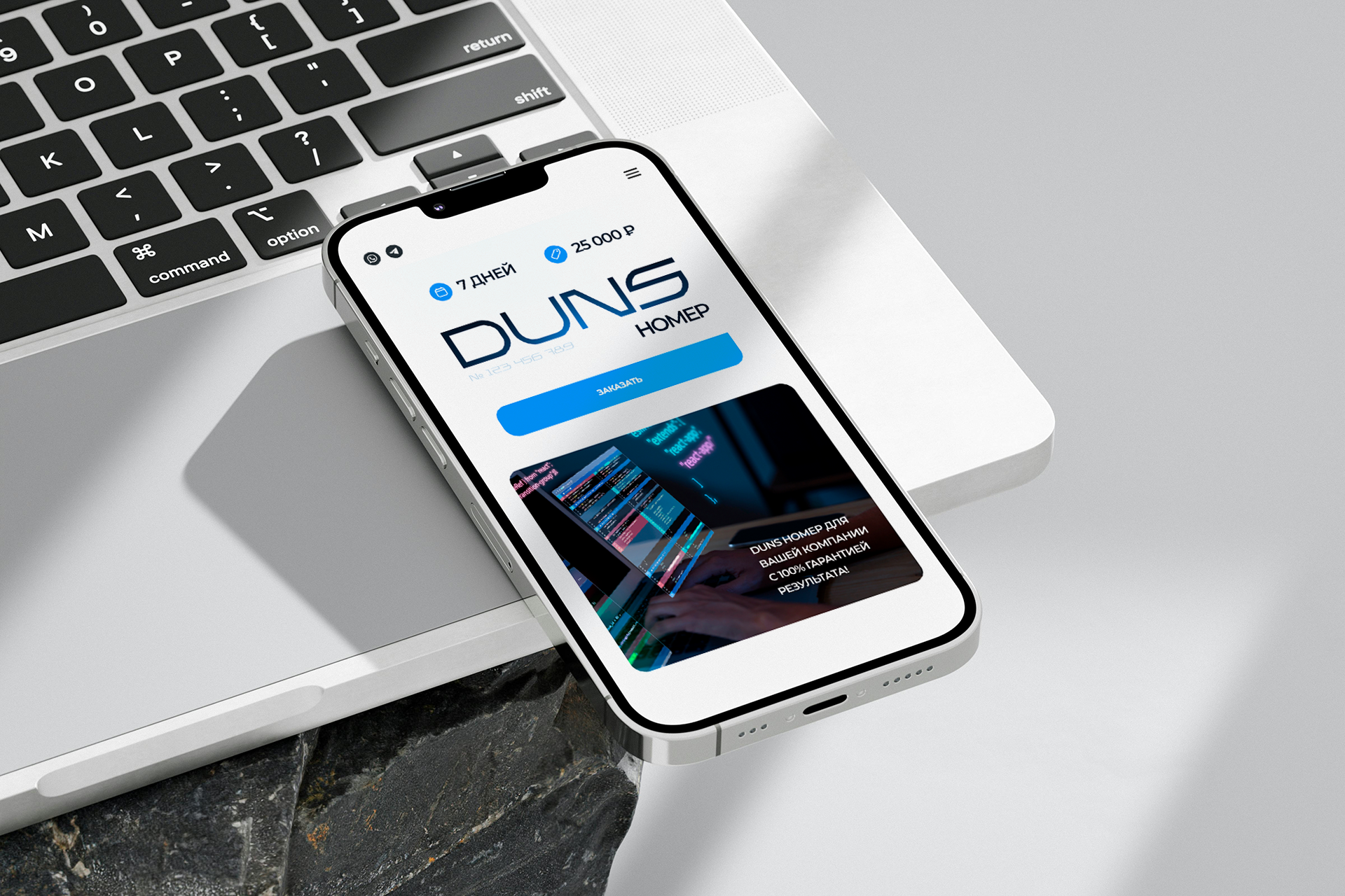Дизайн лендинга DUNS number — Изображение №6 — Интерфейсы на Dprofile