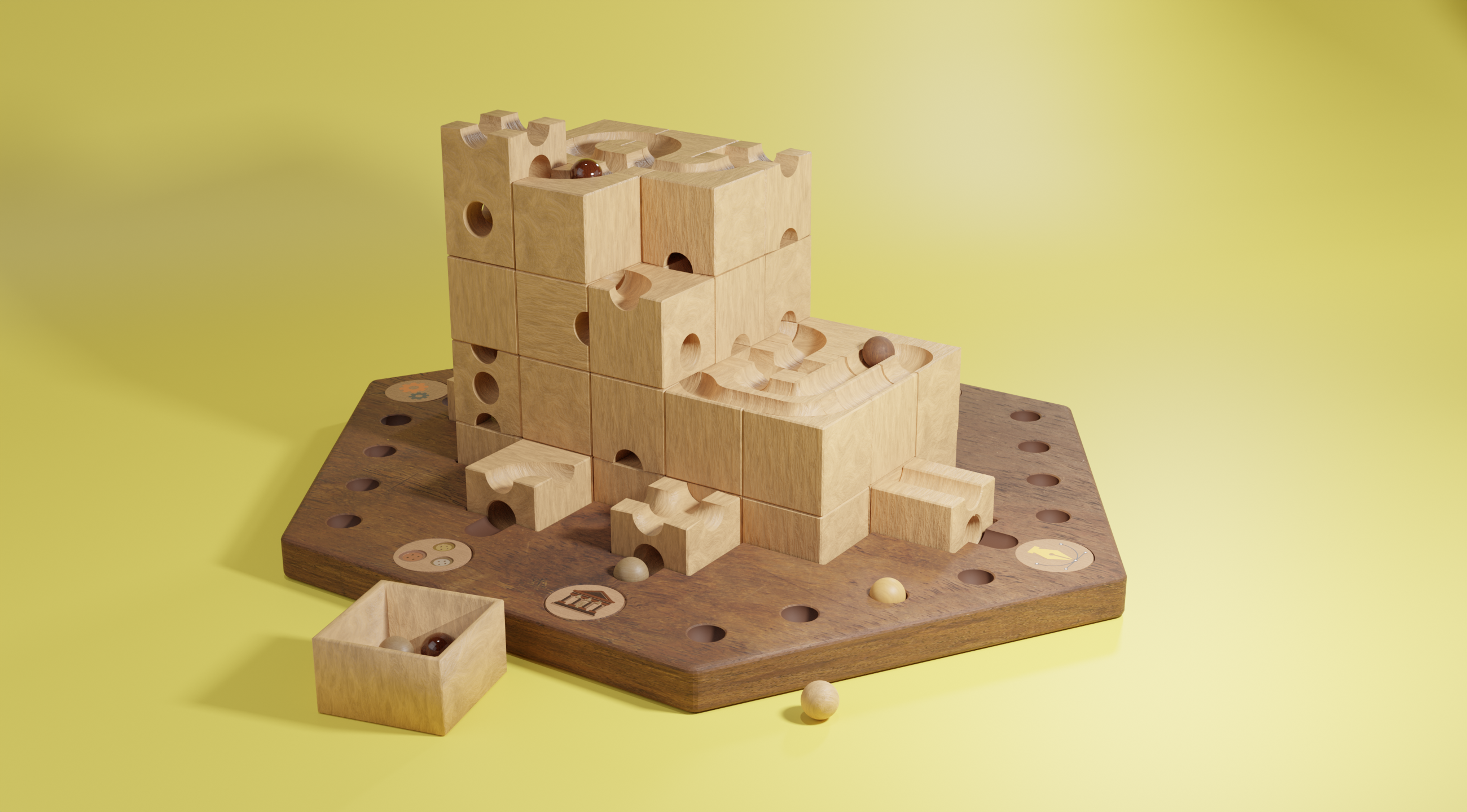 Modular constructor // CUBORO concept — Изображение №1 — 3D на Dprofile
