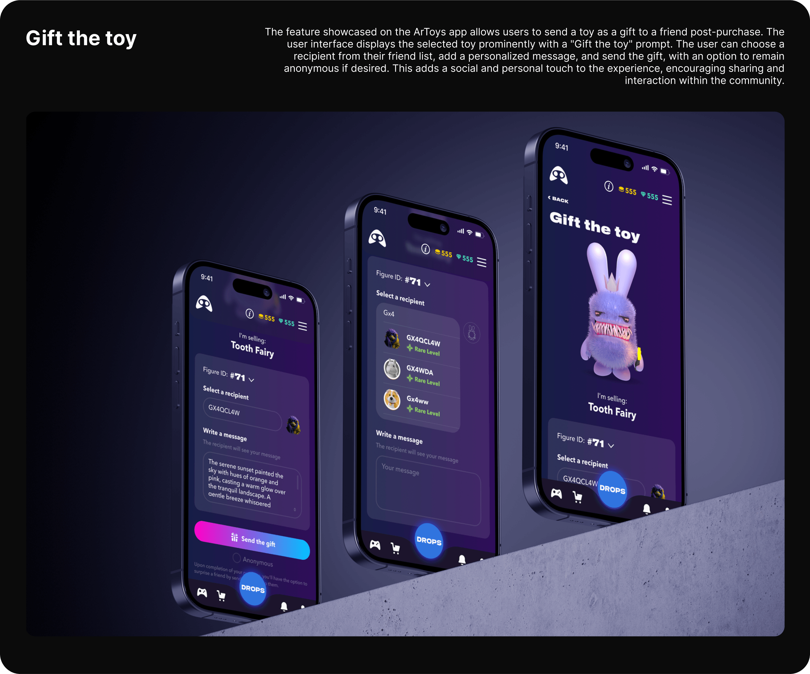 ArToys platform — Изображение №9 — Интерфейсы на Dprofile