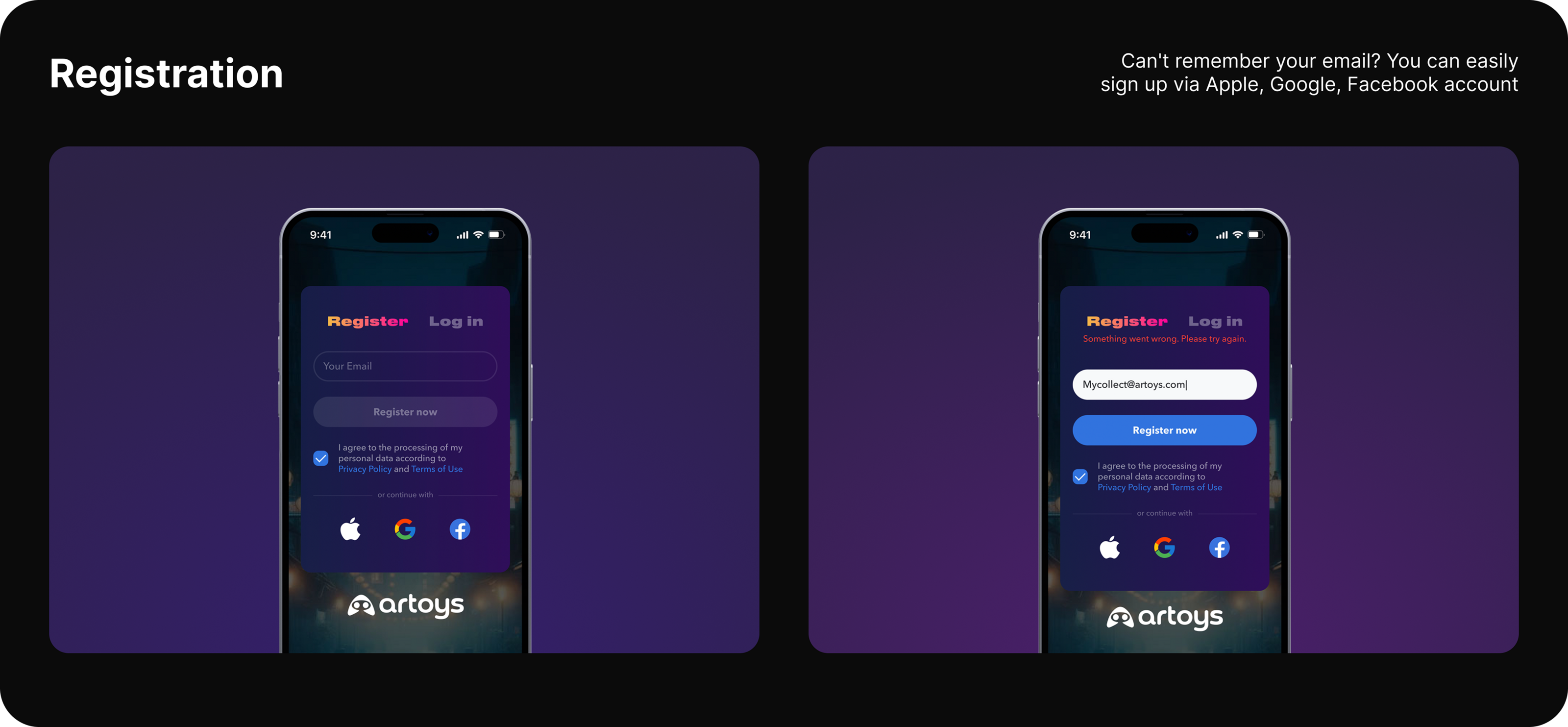 ArToys platform — Изображение №2 — Интерфейсы на Dprofile