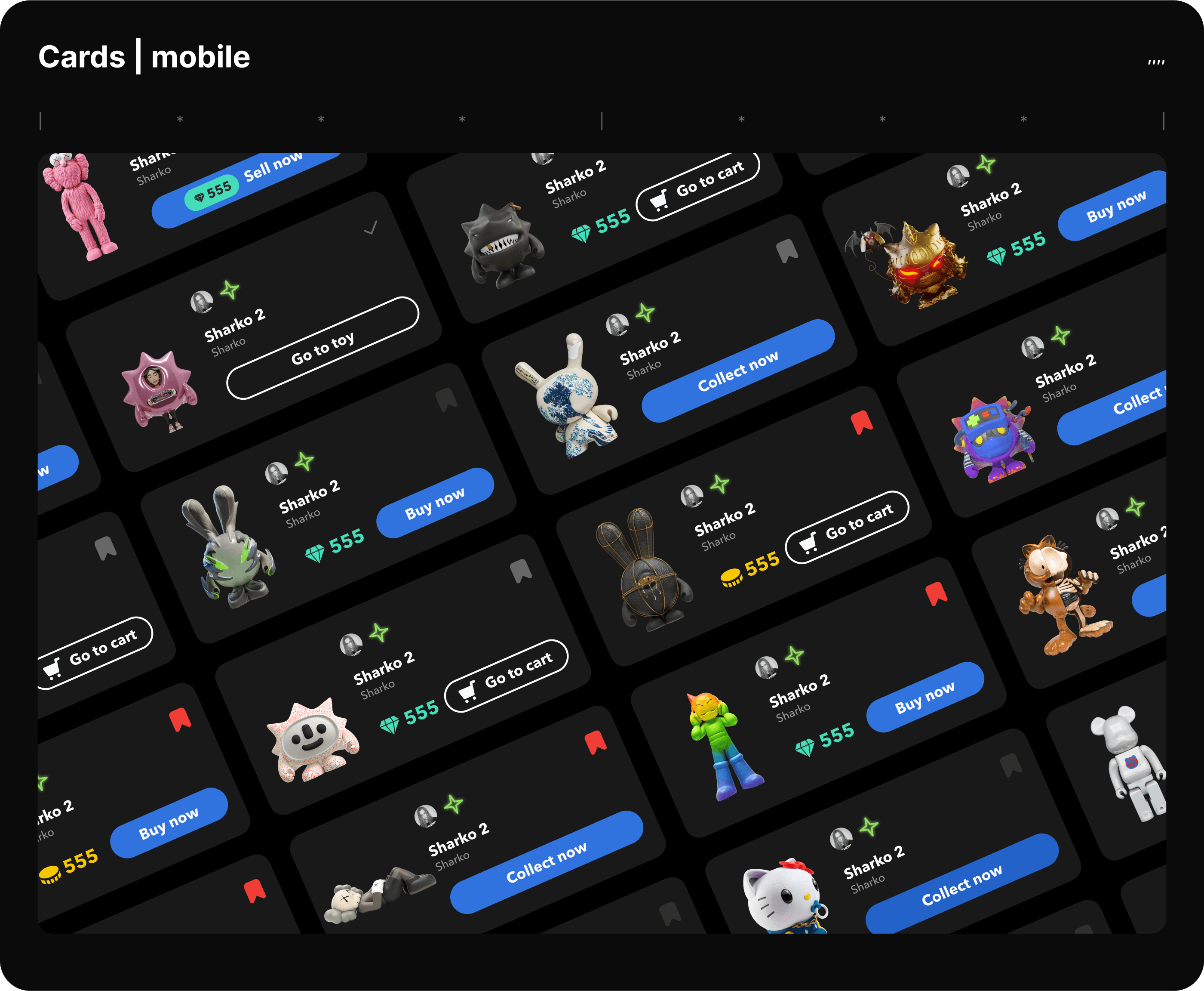ArToys platform — Изображение №15 — Интерфейсы на Dprofile