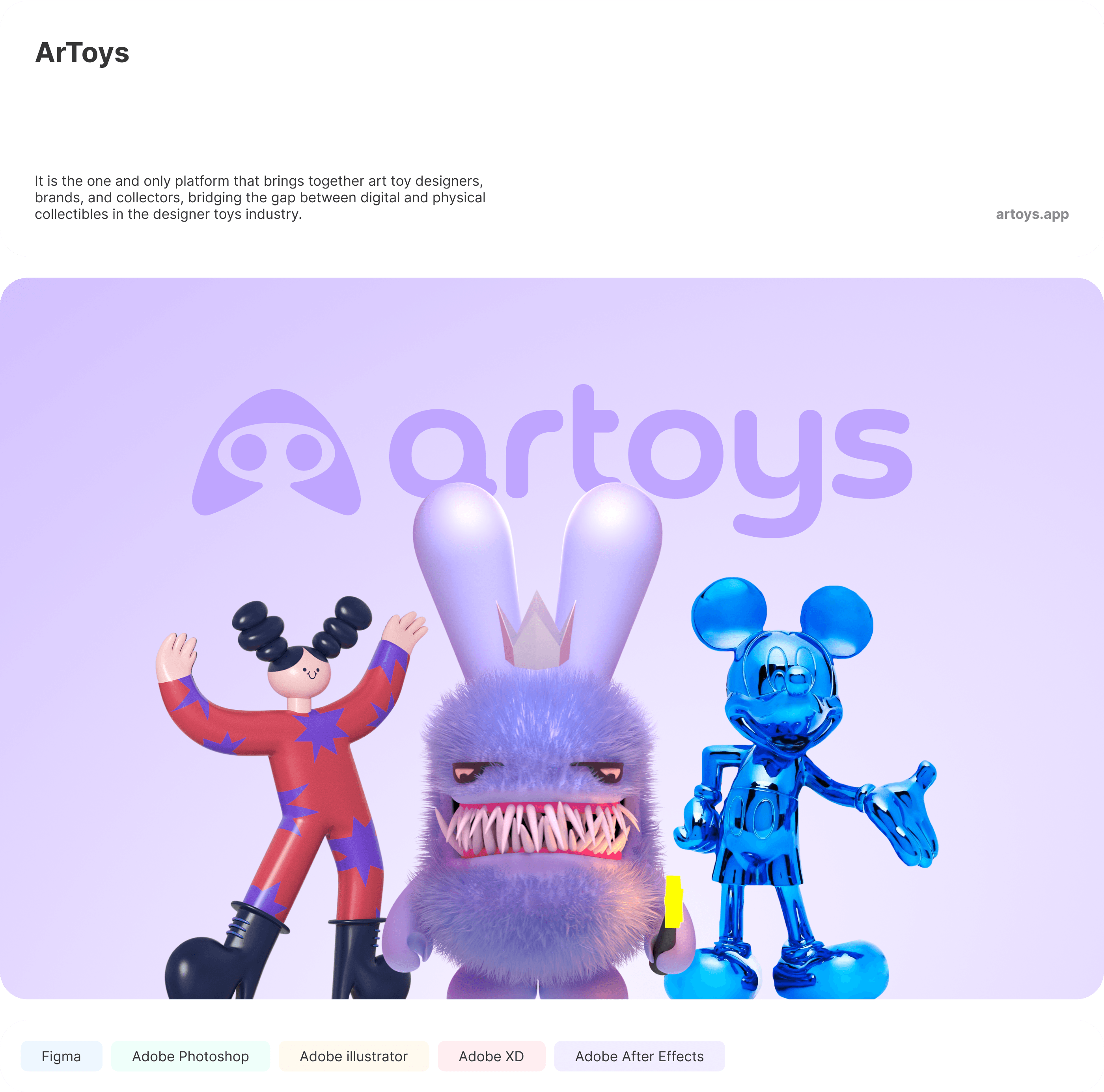ArToys platform — Изображение №1 — Интерфейсы на Dprofile