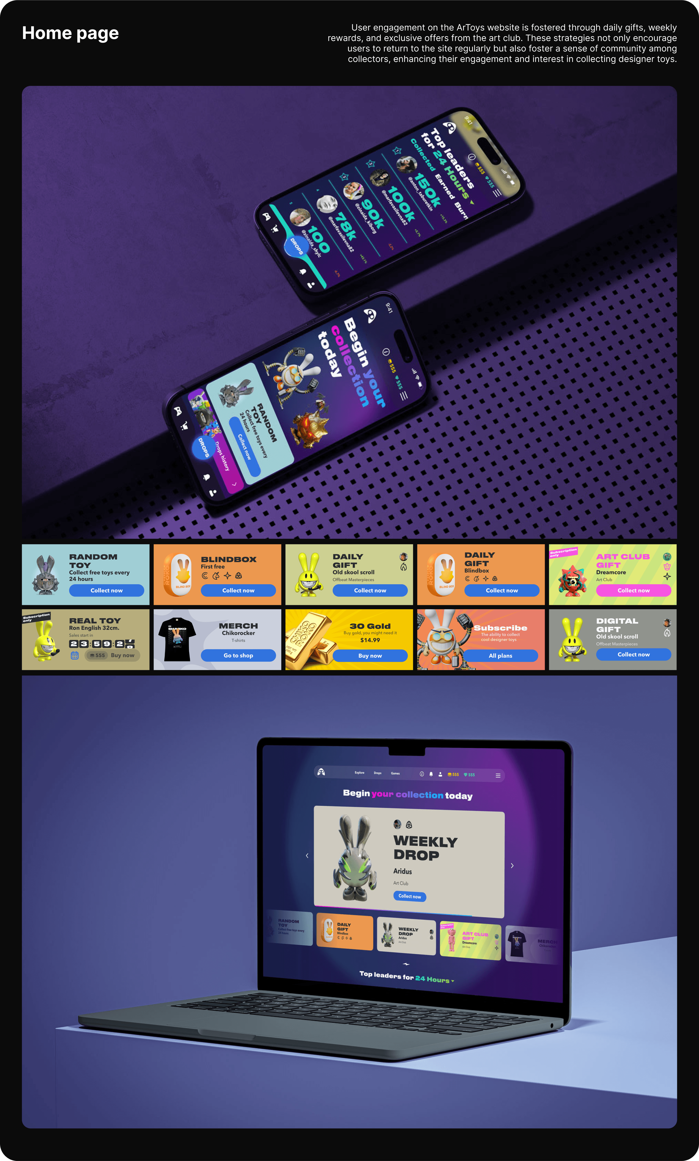 ArToys platform — Изображение №3 — Интерфейсы на Dprofile