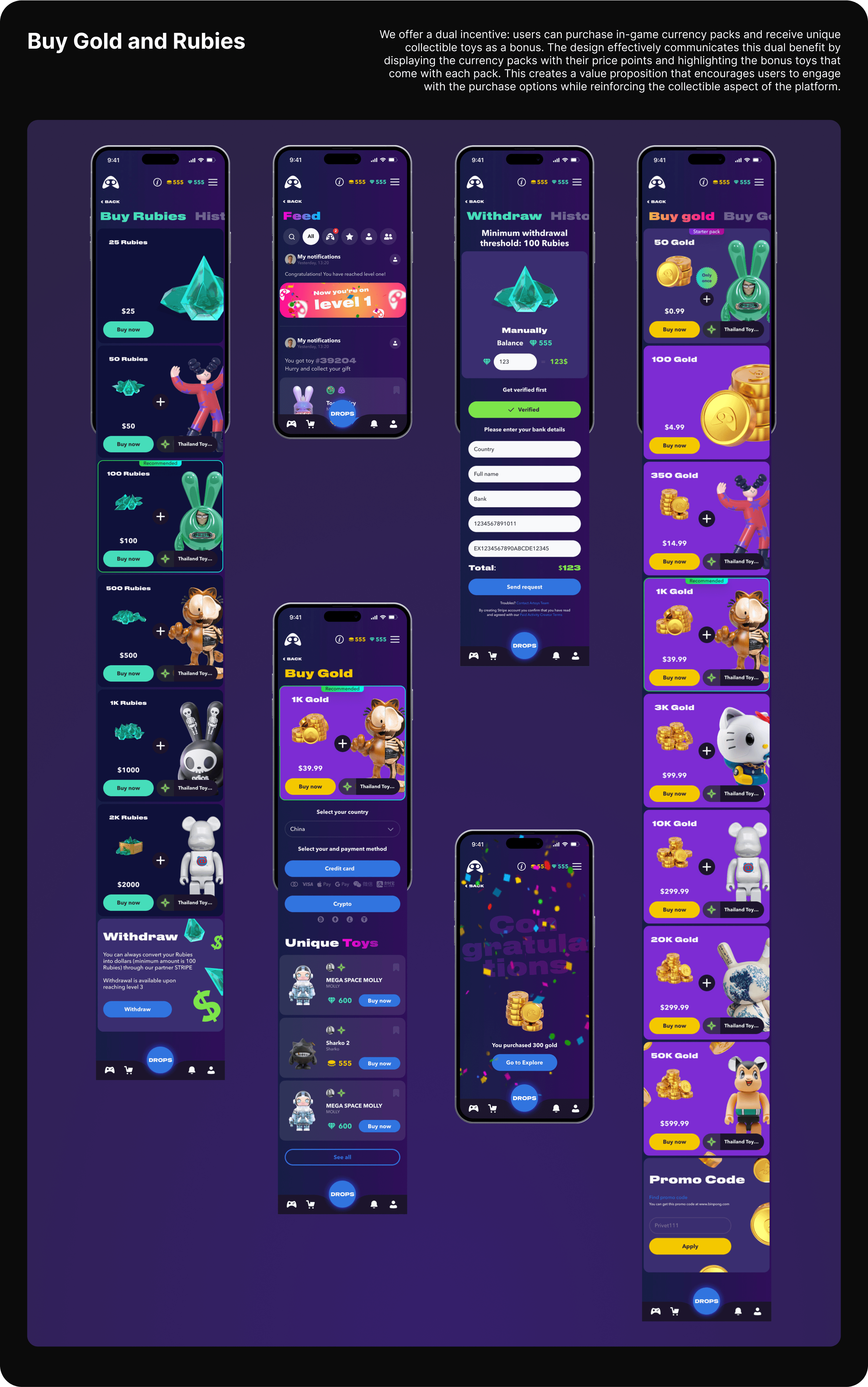 ArToys platform — Изображение №7 — Интерфейсы на Dprofile
