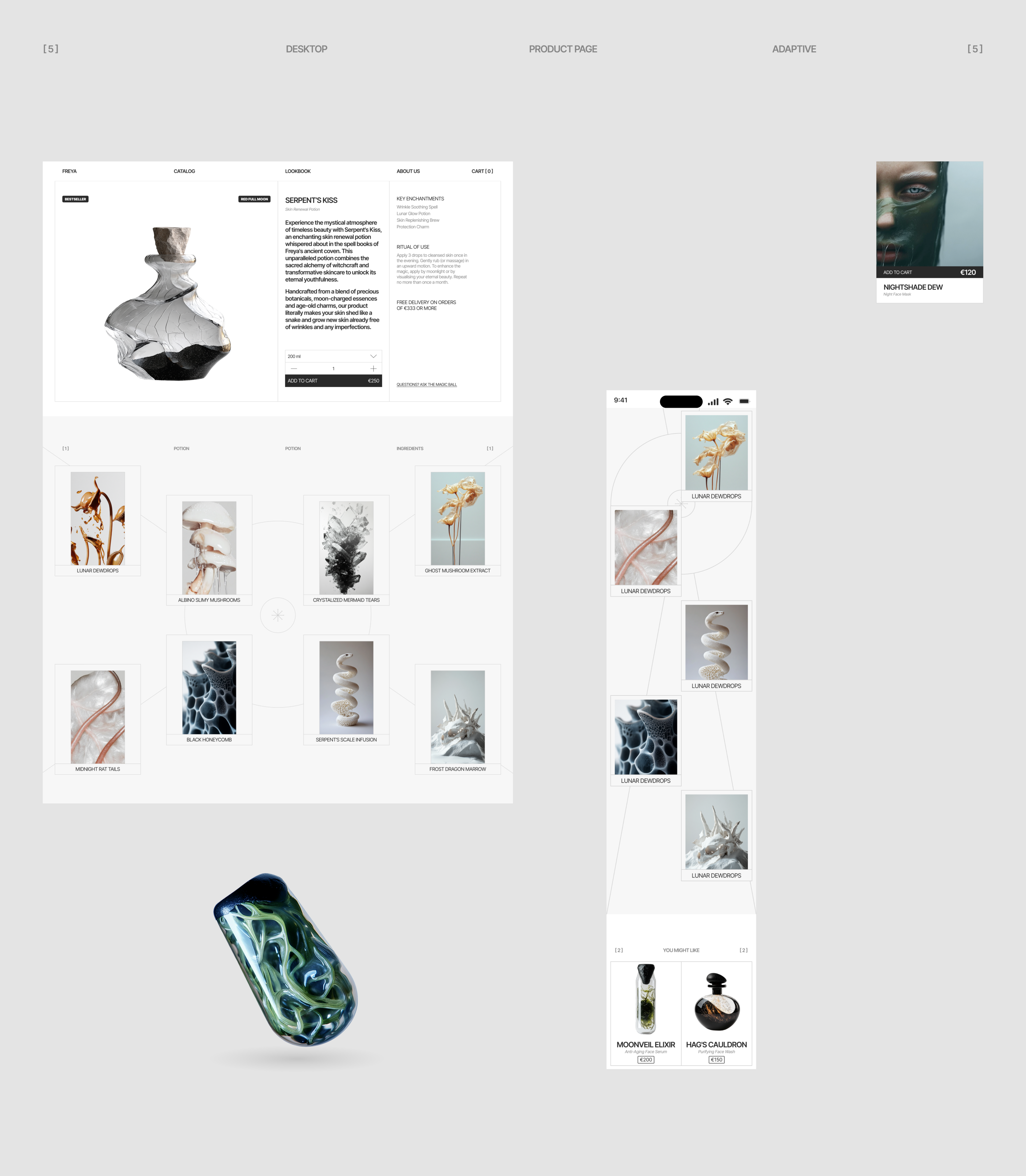 FREYA | ONLINE BOUTIQUE — Изображение №9 — Интерфейсы на Dprofile