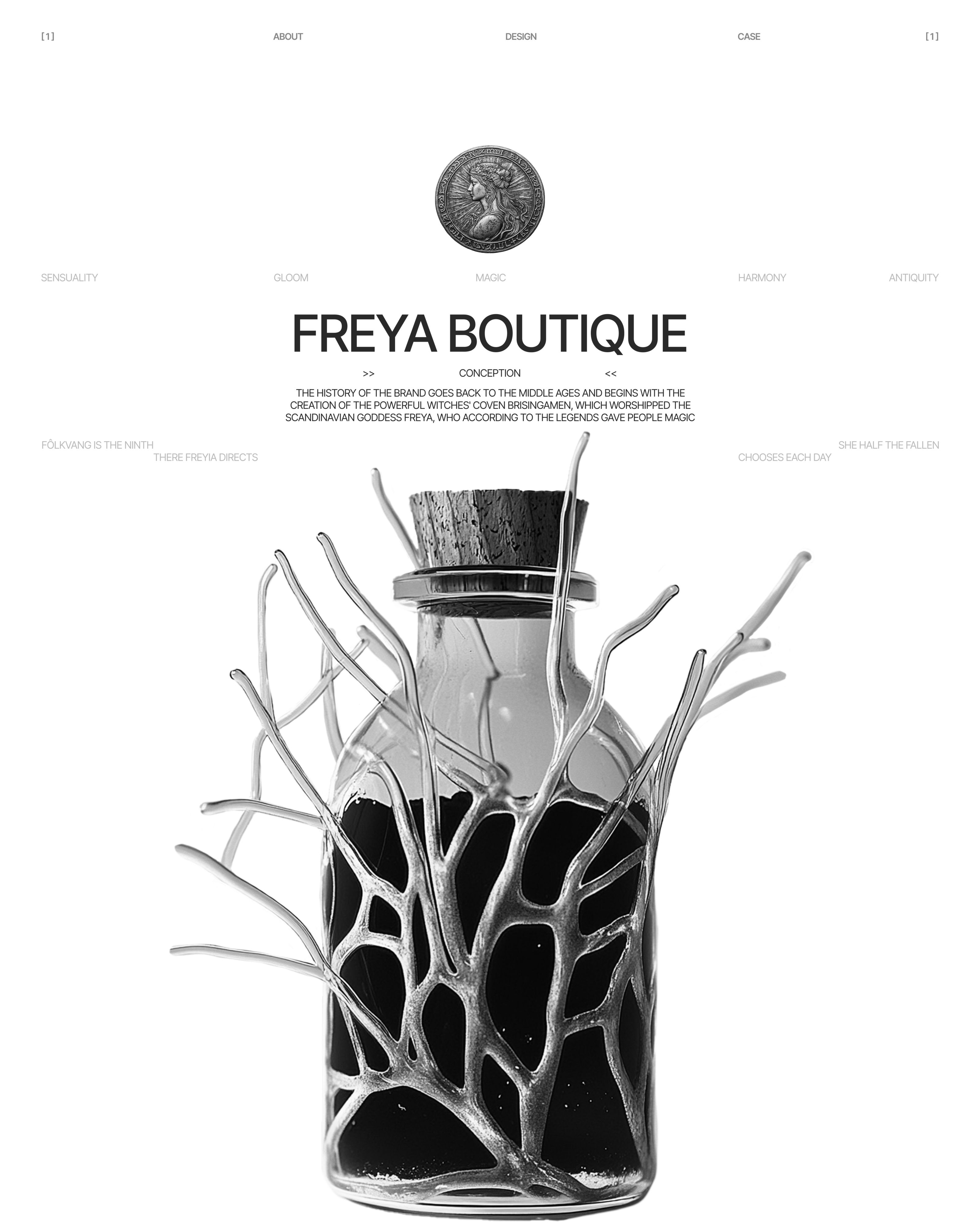 FREYA | ONLINE BOUTIQUE — Изображение №2 — Интерфейсы на Dprofile