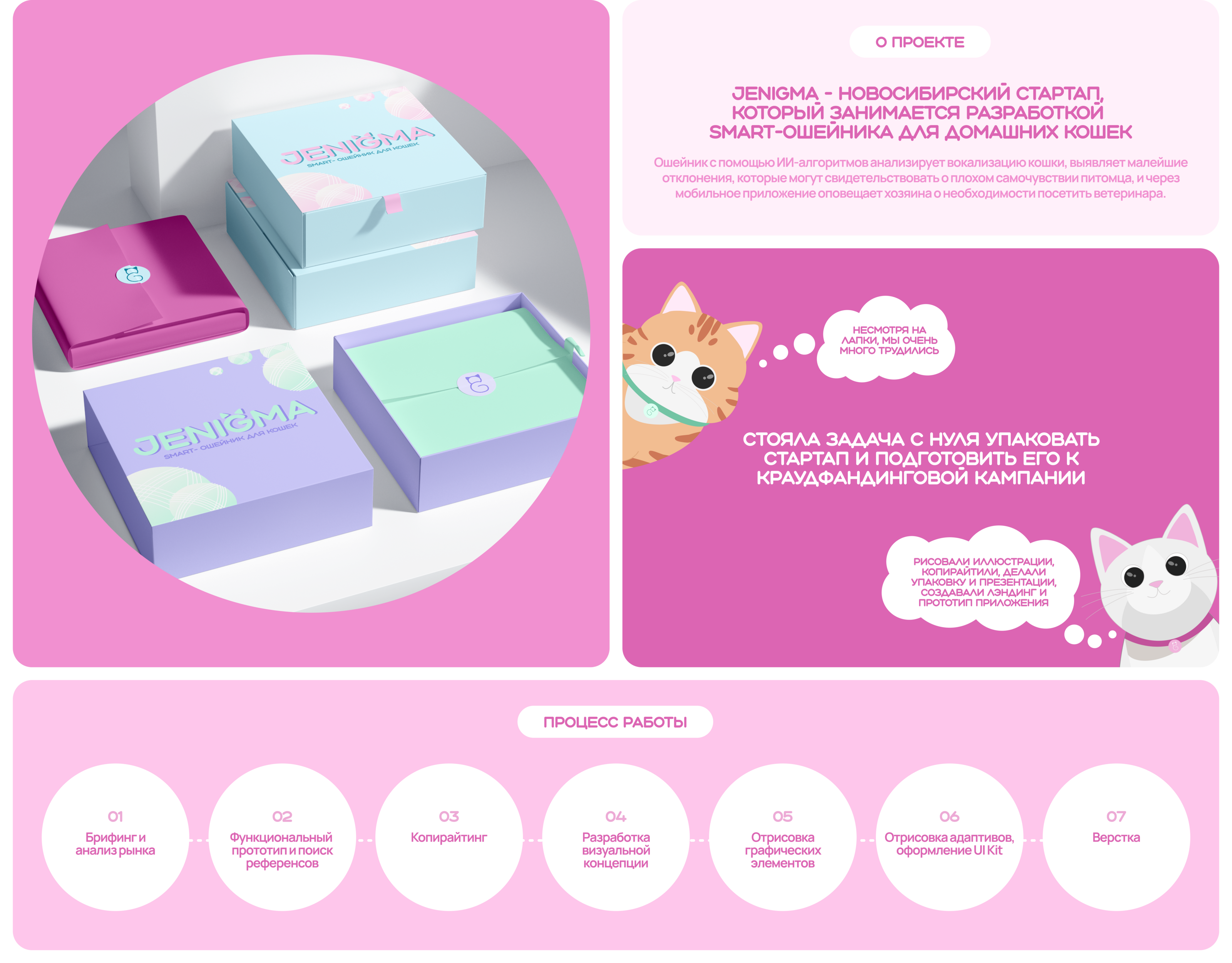 JENIGMA | STARTUP PACKAGING — Изображение №2 — Интерфейсы, Иллюстрация на Dprofile