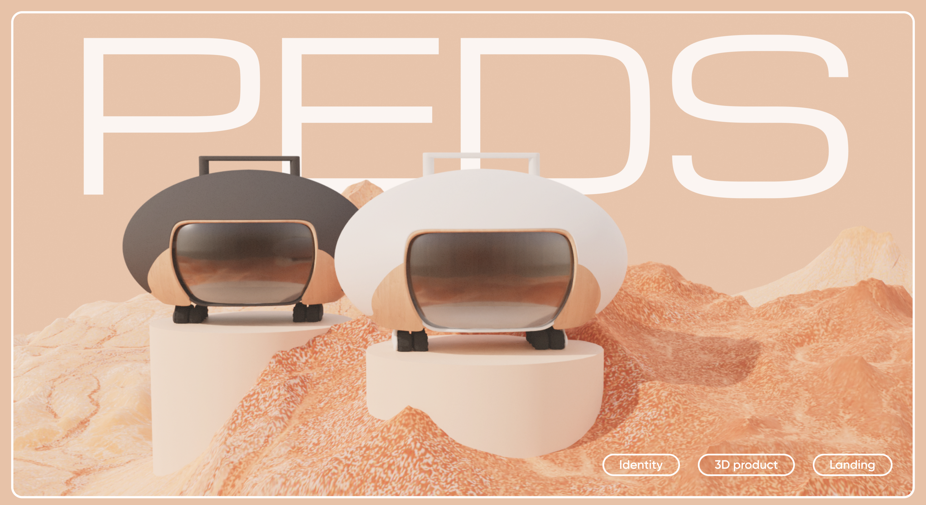 PEDS | 3D-продукт, лендинг — Изображение №1 — Интерфейсы, 3D на Dprofile