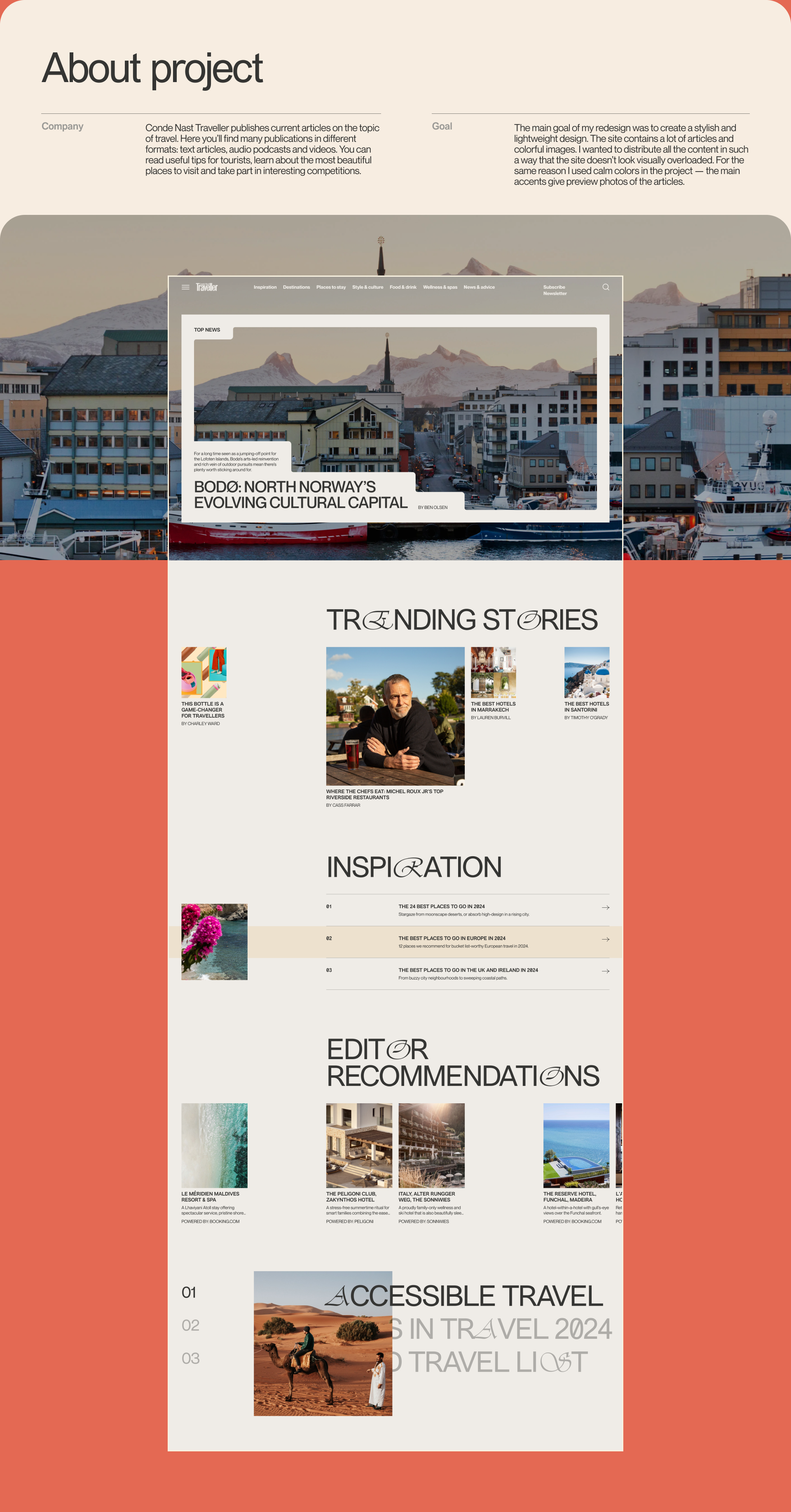 CN Traveller / News website redesign — Изображение №2 — Интерфейсы на Dprofile