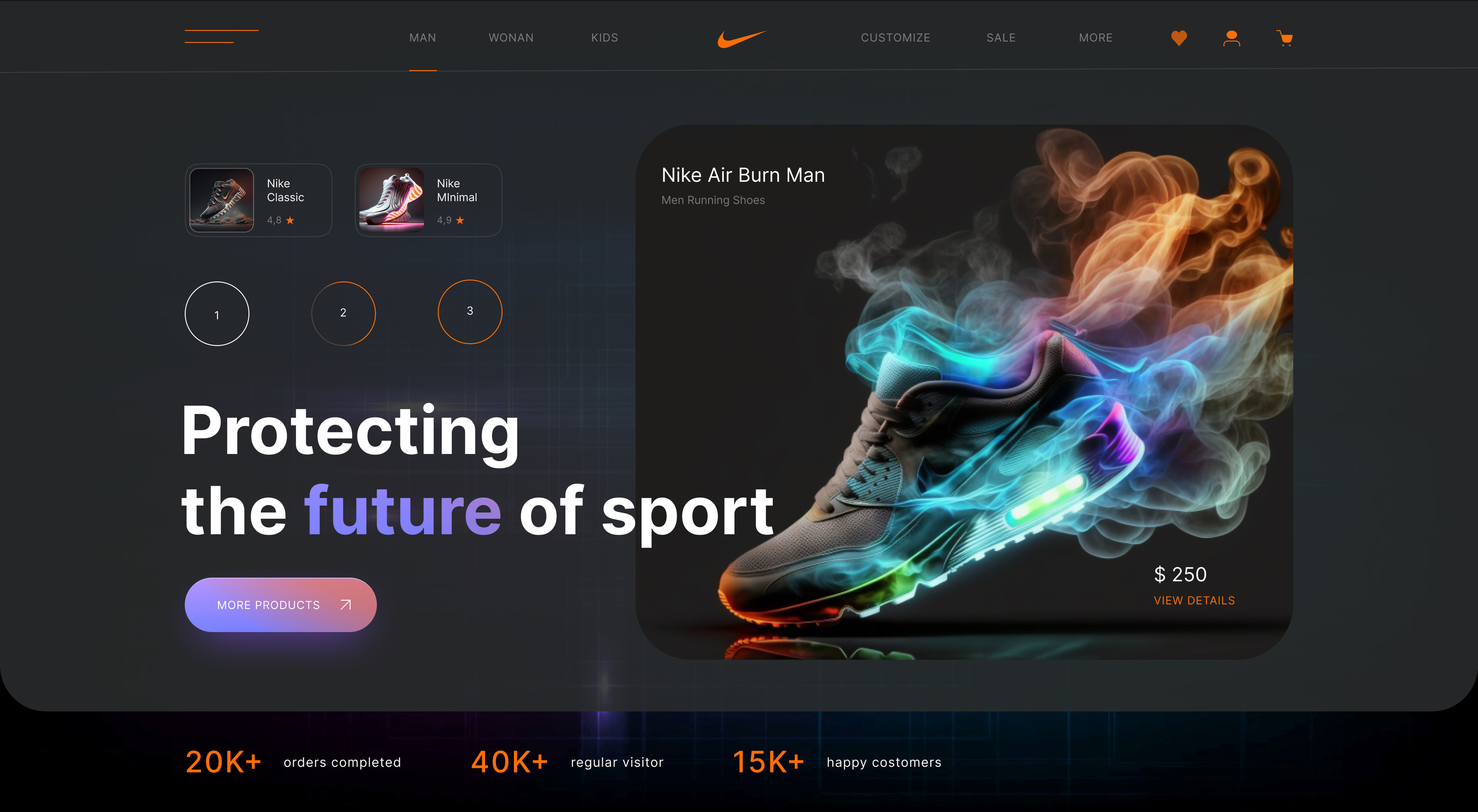 Sneakers — Изображение №2 — Интерфейсы на Dprofile