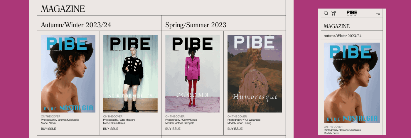 PIBE MAGAZINE — Изображение №15 — Интерфейсы на Dprofile