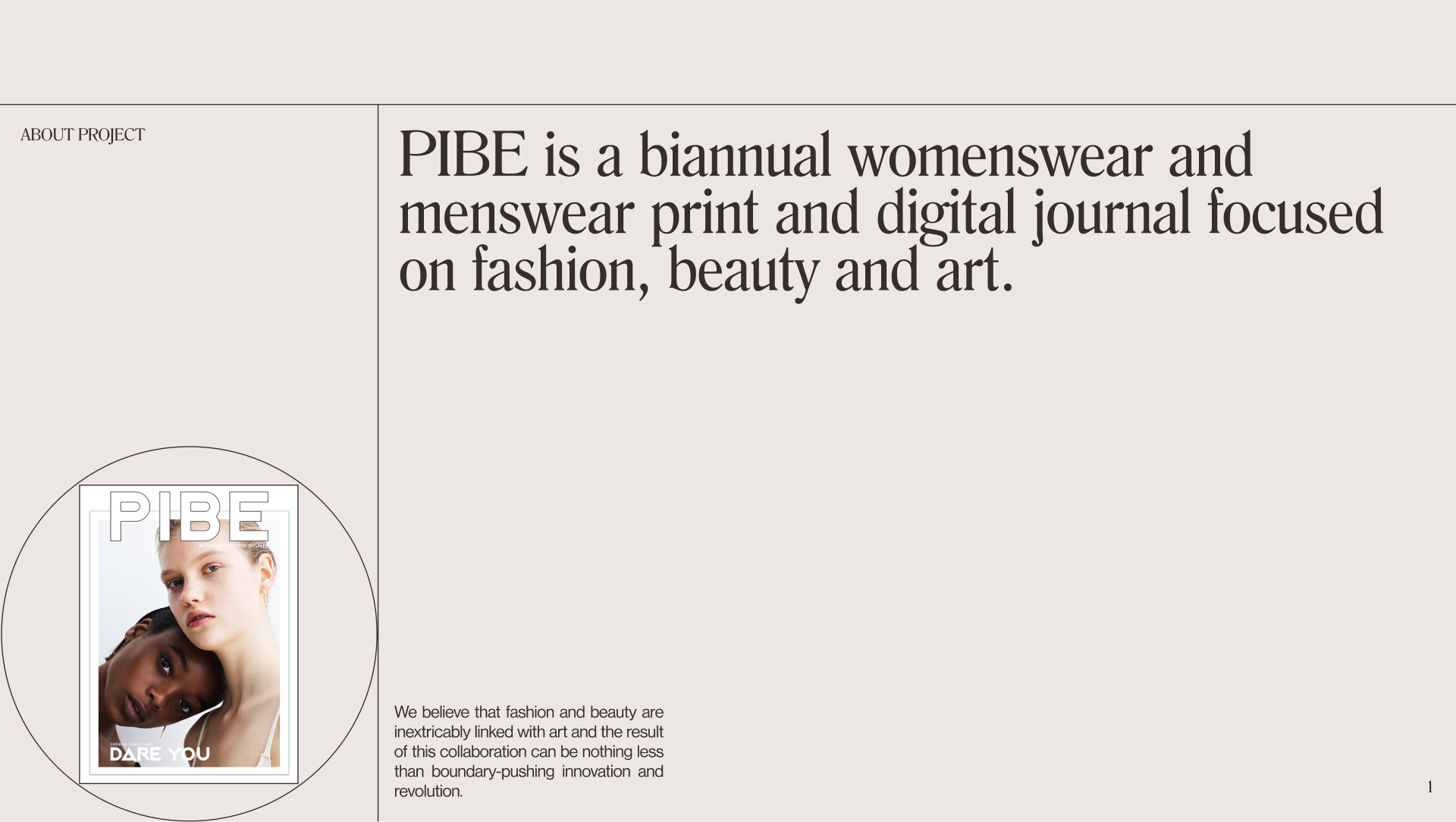 PIBE MAGAZINE — Изображение №2 — Интерфейсы на Dprofile