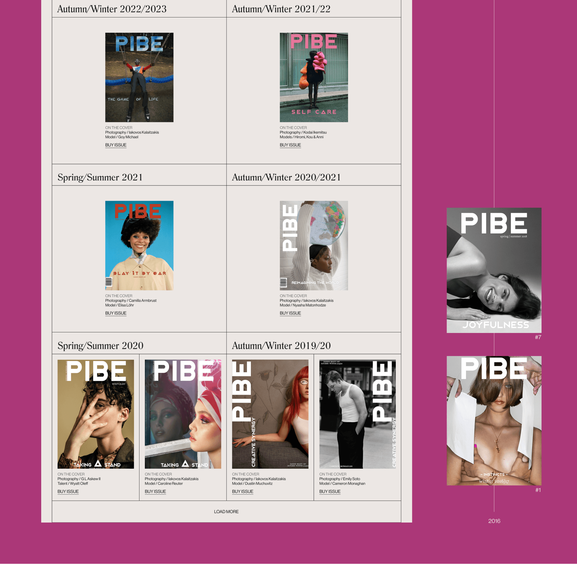 PIBE MAGAZINE — Изображение №16 — Интерфейсы на Dprofile