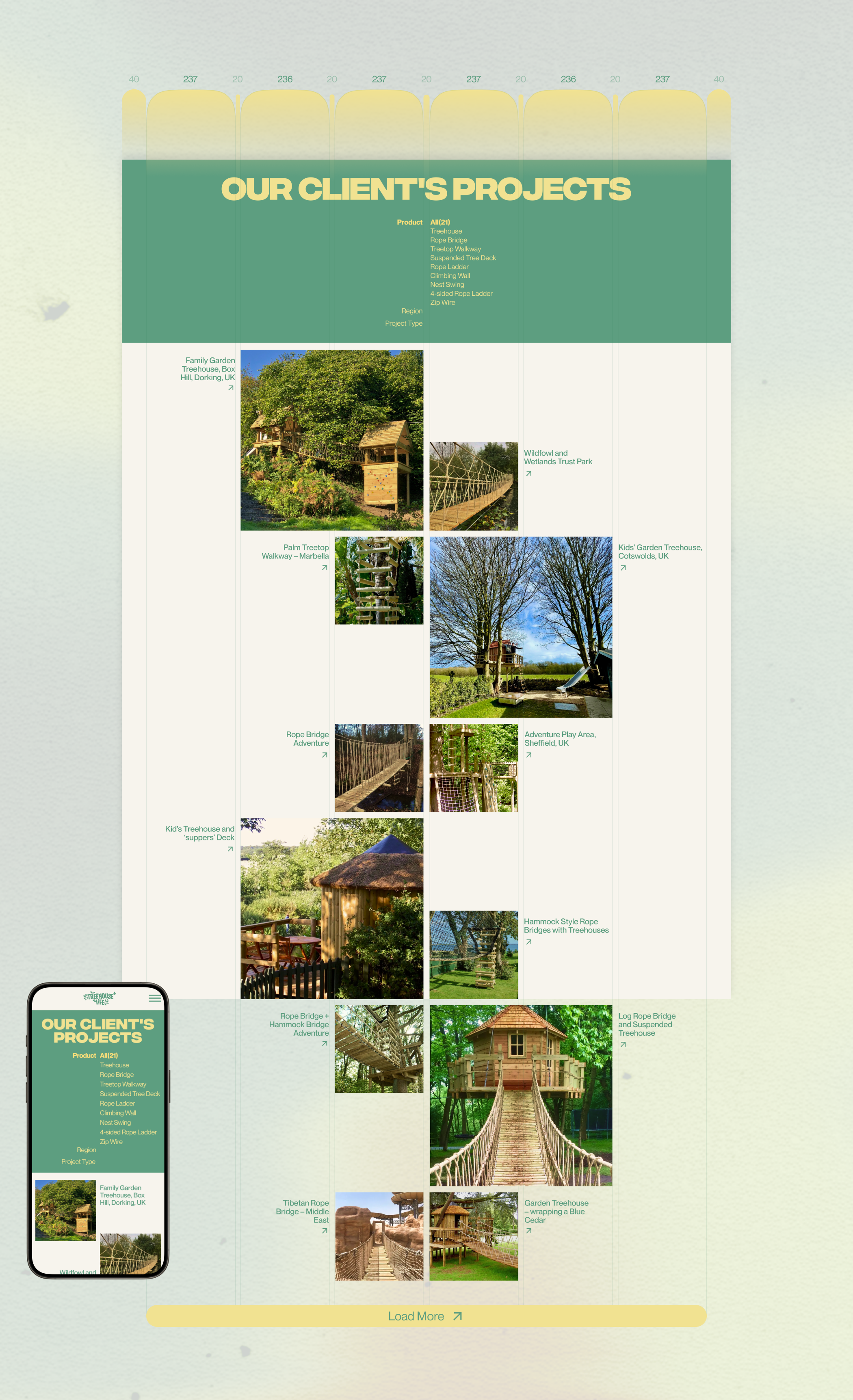 TREEHOUSE LIFE | CORPORATE WEBSITE REDESIGN — Изображение №4 — Интерфейсы на Dprofile