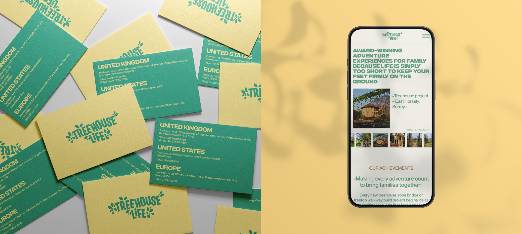 TREEHOUSE LIFE | CORPORATE WEBSITE REDESIGN — Изображение №3 — Интерфейсы на Dprofile