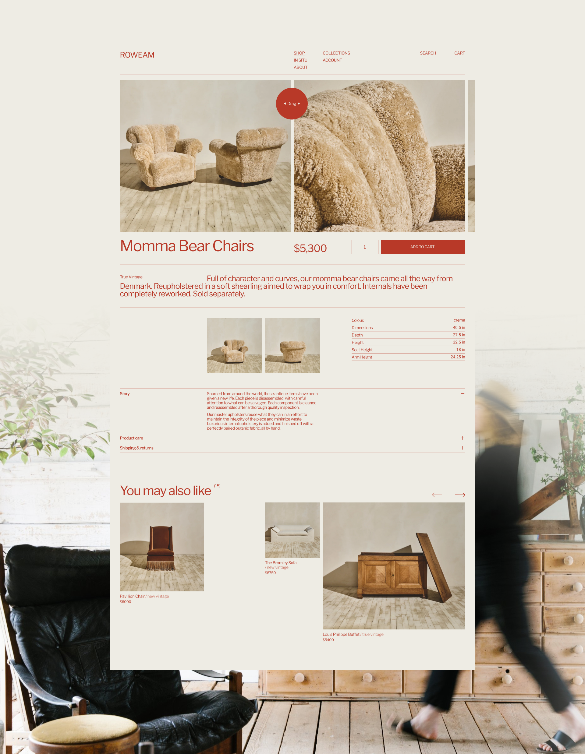 ROWEAM | E-commerce Redesign — Изображение №7 — Интерфейсы на Dprofile