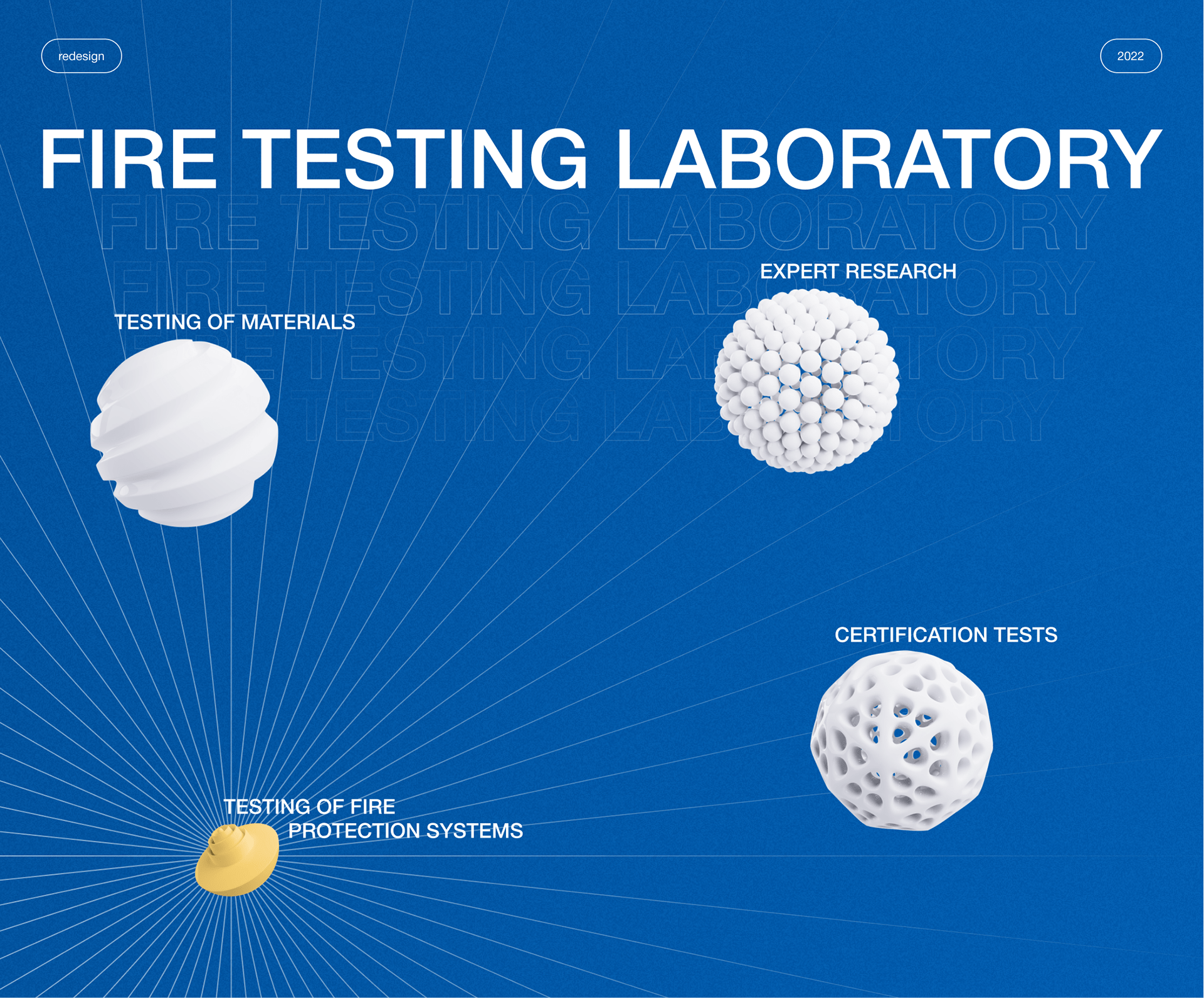 Fire testing laboratory — Изображение №1 — Интерфейсы, Графика, Анимация на Dprofile