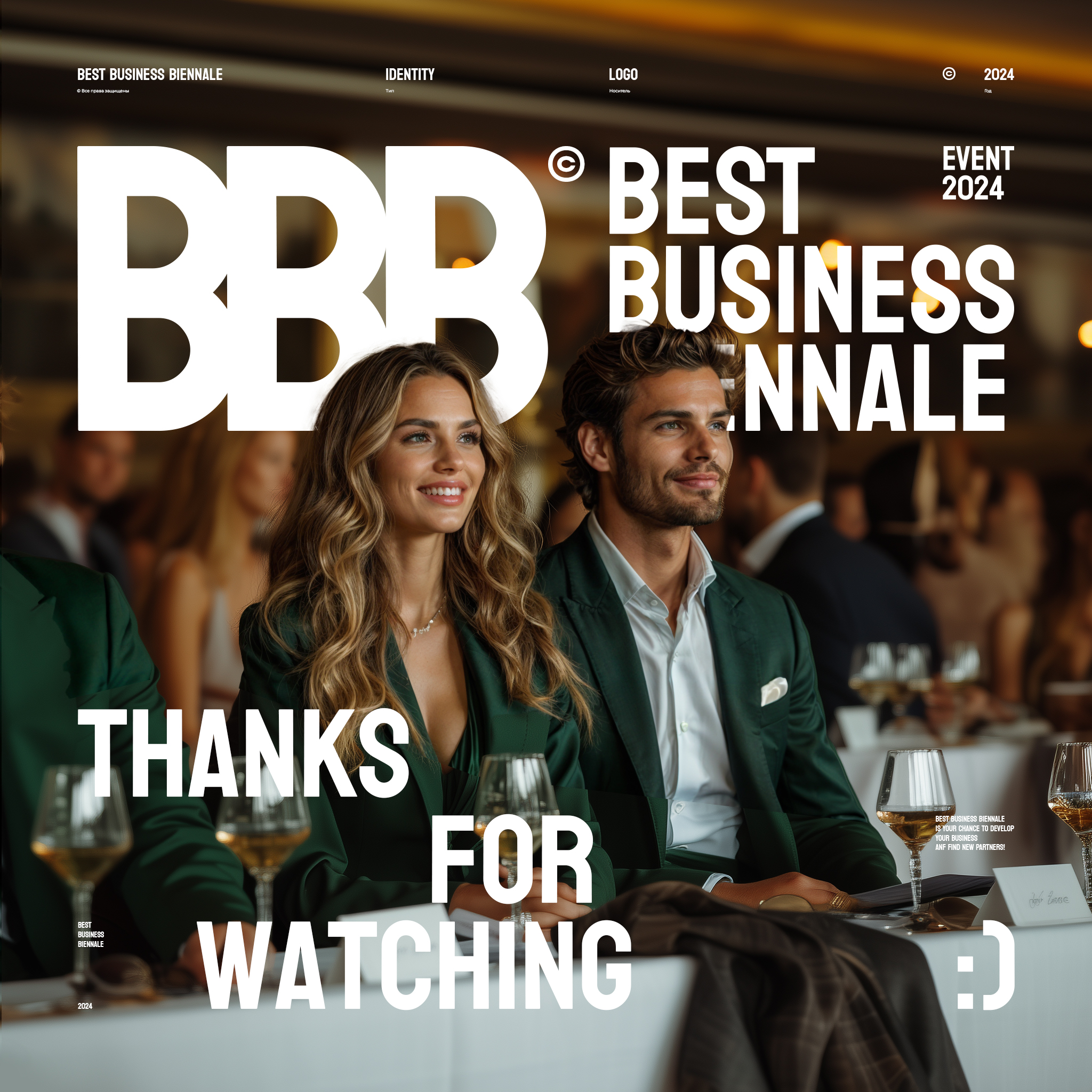 BBB/ Best Business Biennale/ бизнес-ивент — Изображение №8 — Брендинг, Графика на Dprofile