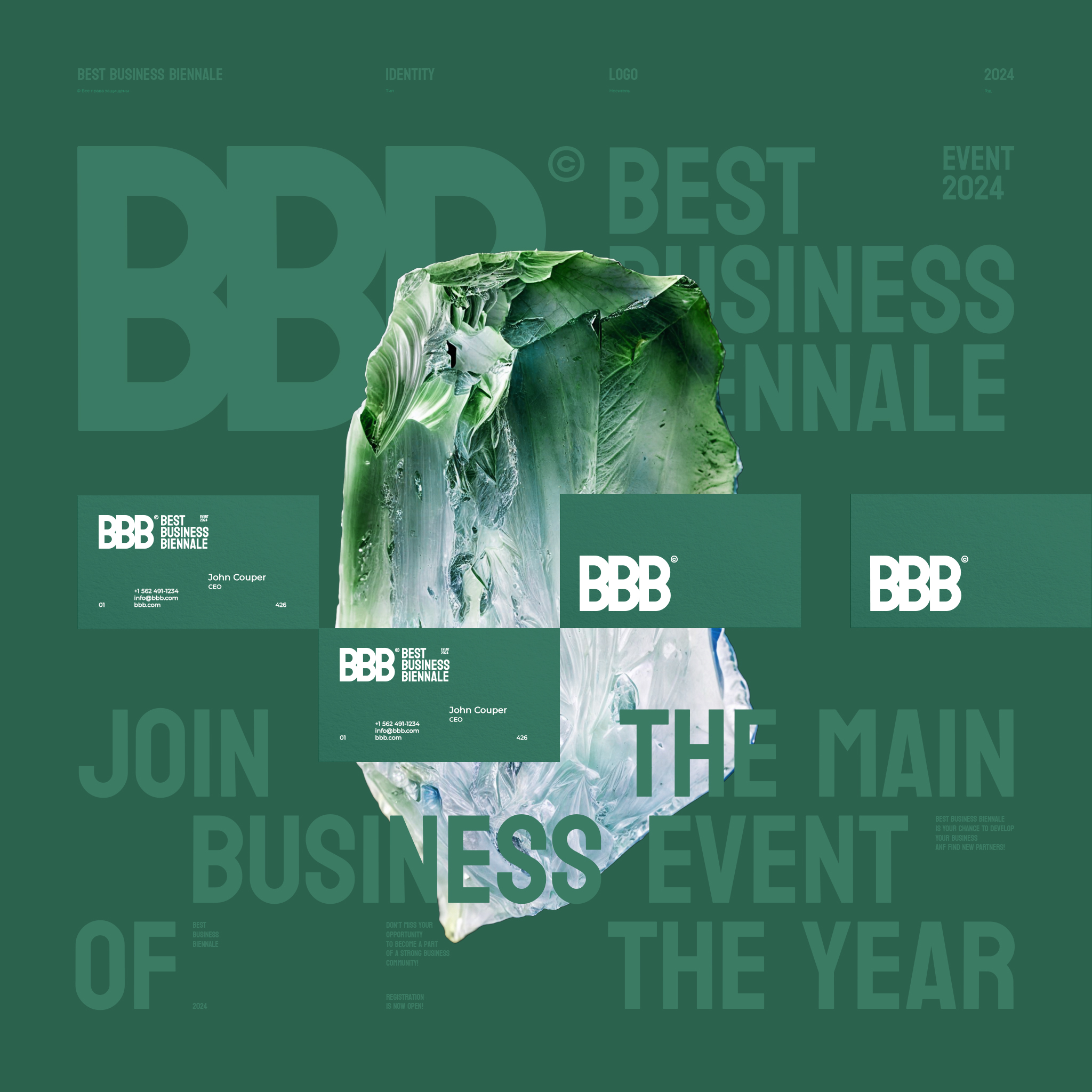 BBB/ Best Business Biennale/ бизнес-ивент — Изображение №4 — Брендинг, Графика на Dprofile