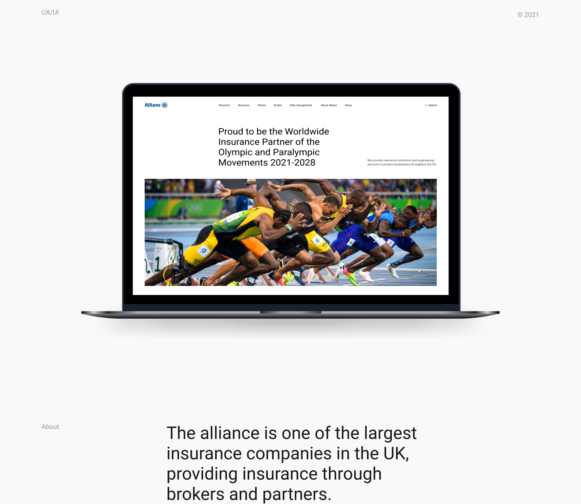 Allianz - Corporate Website Concept — Изображение №1 — Интерфейсы на Dprofile
