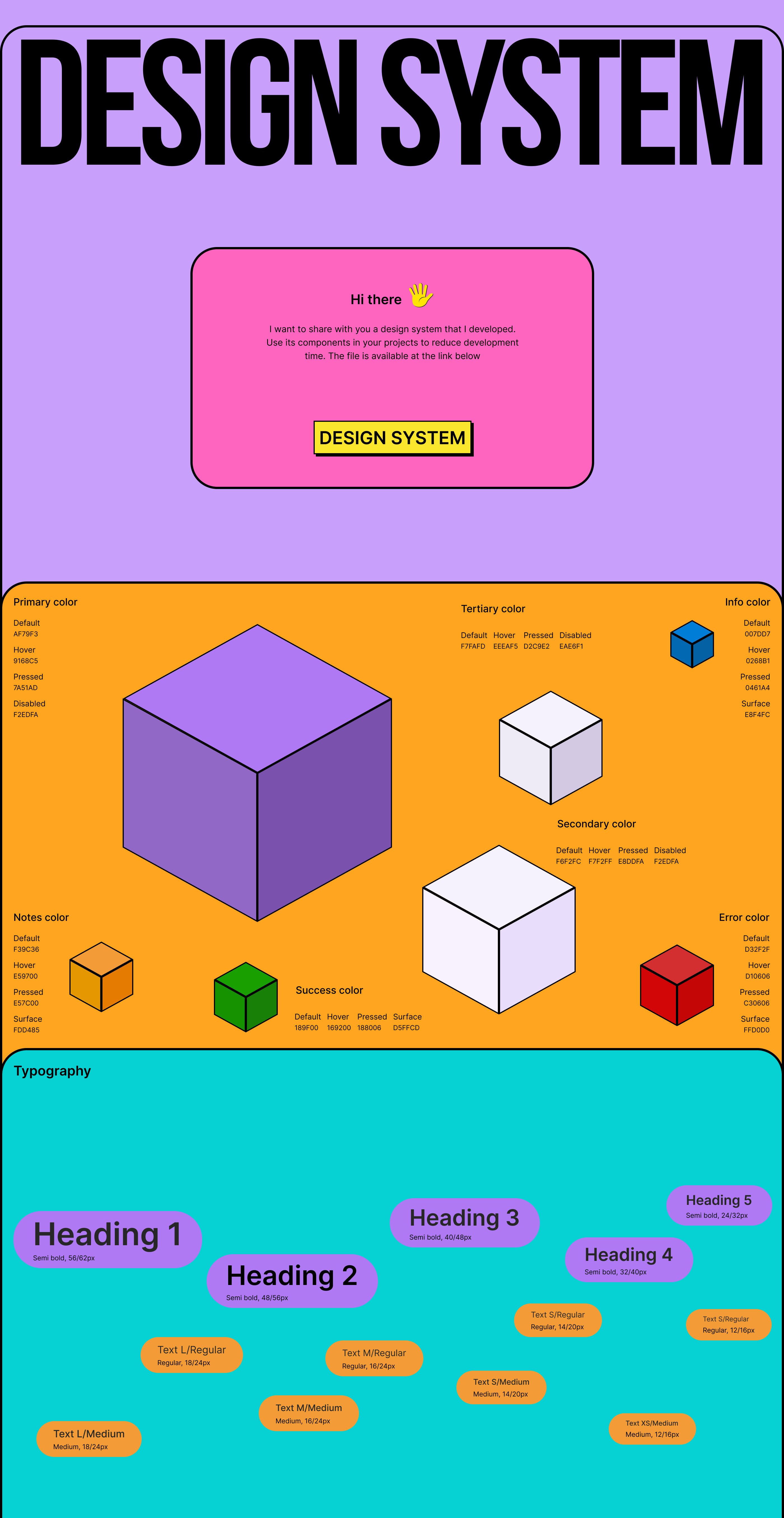 Design System — Изображение №1 — Интерфейсы на Dprofile