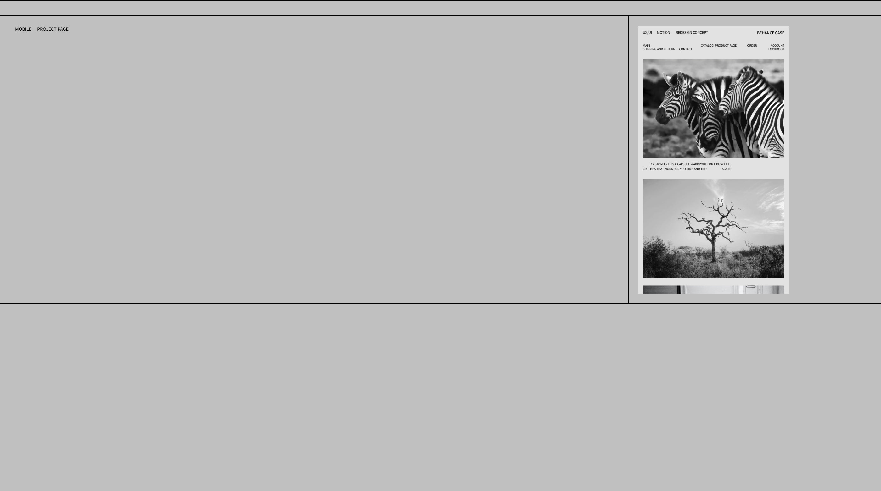 portfolio website — Изображение №8 — Интерфейсы, Анимация на Dprofile