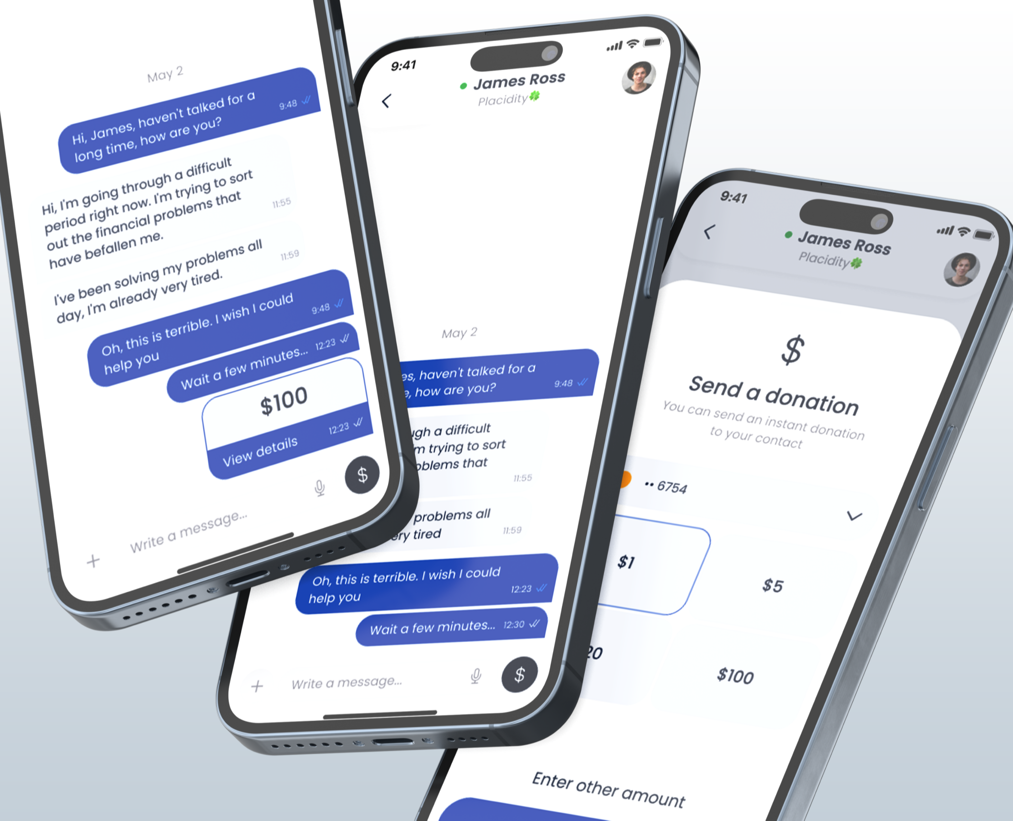 Mobile messenger concept на Dprofile