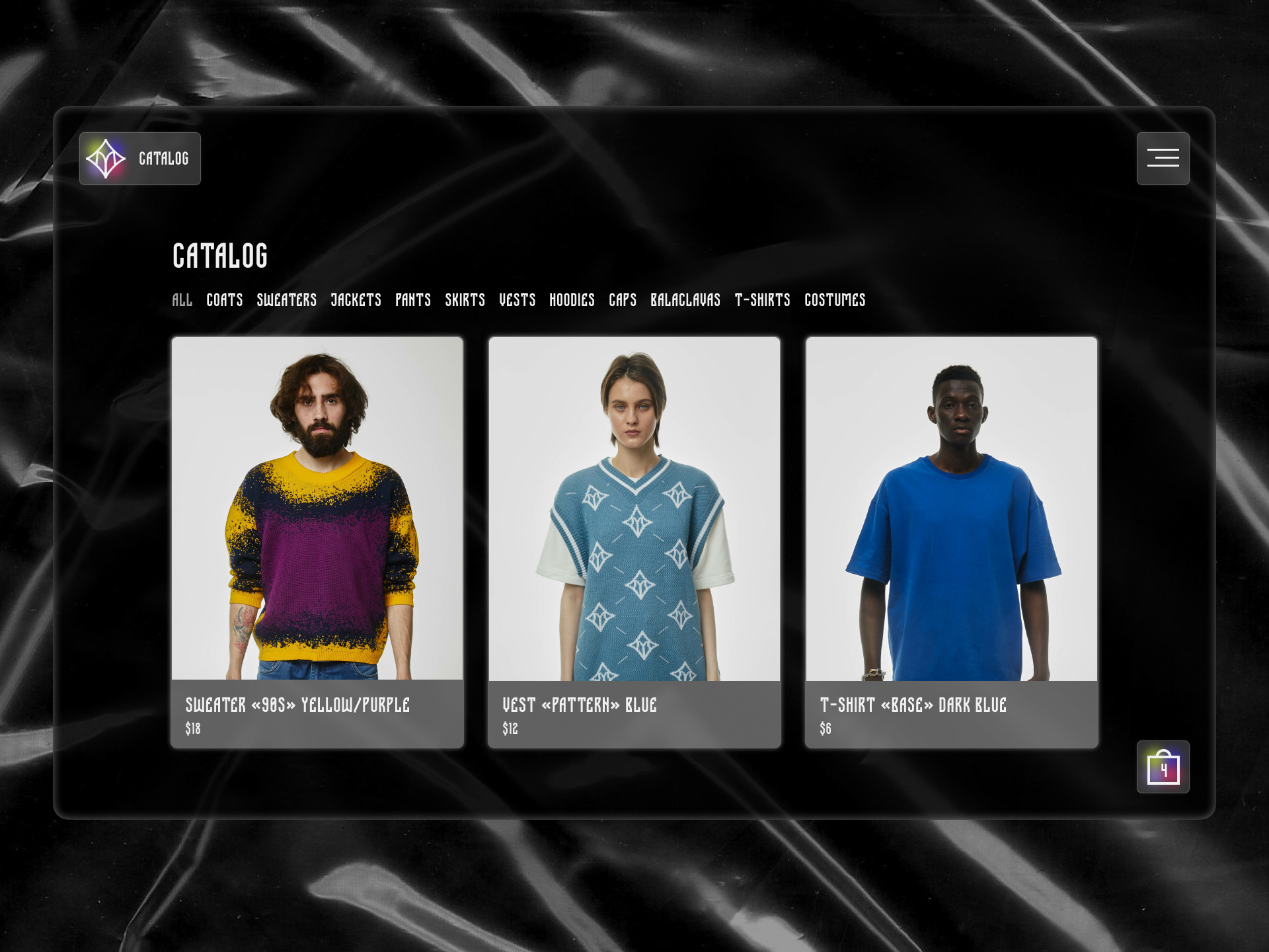 MeYou — online clothes store — Изображение №3 — Интерфейсы, Анимация на Dprofile