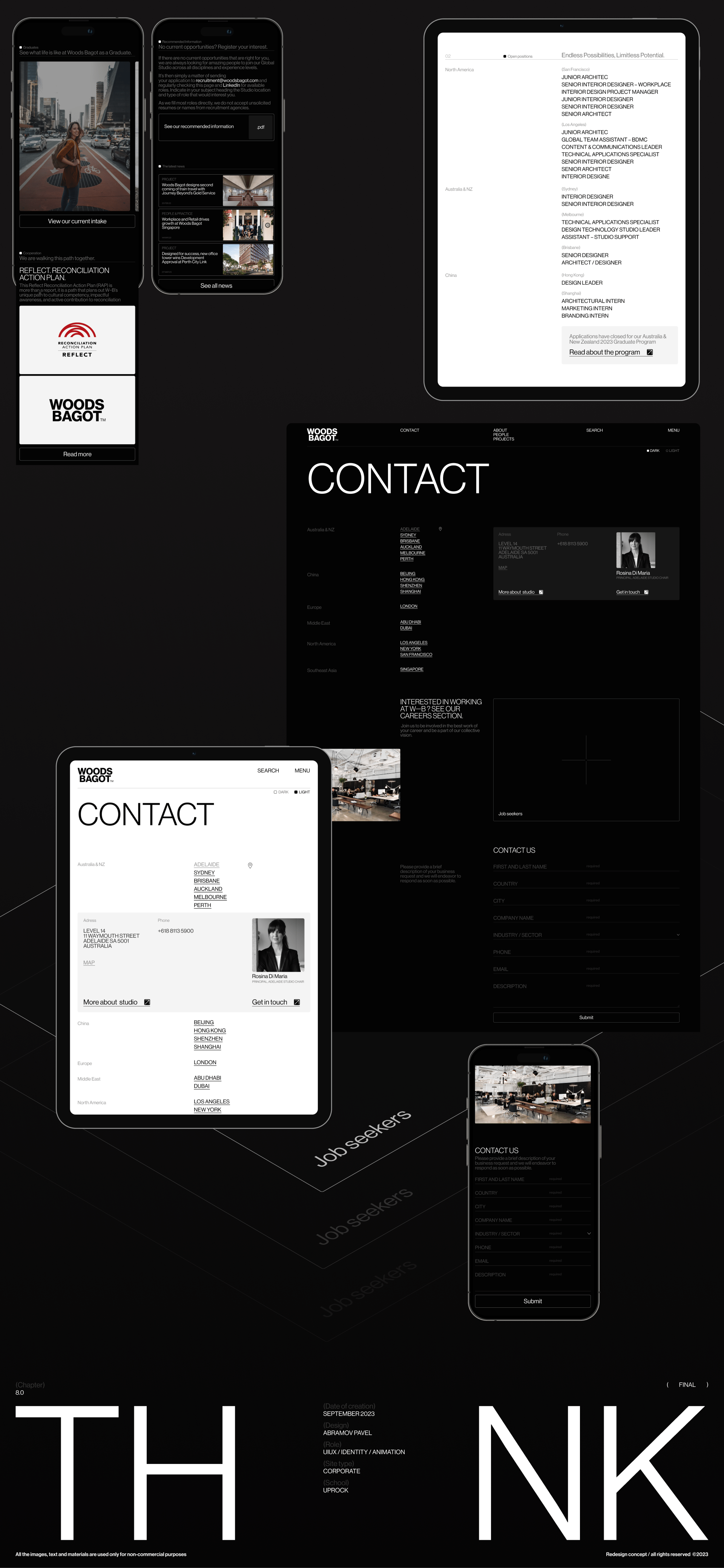 Woods Bagot | Corporate Website — Изображение №12 — Интерфейсы, Анимация на Dprofile