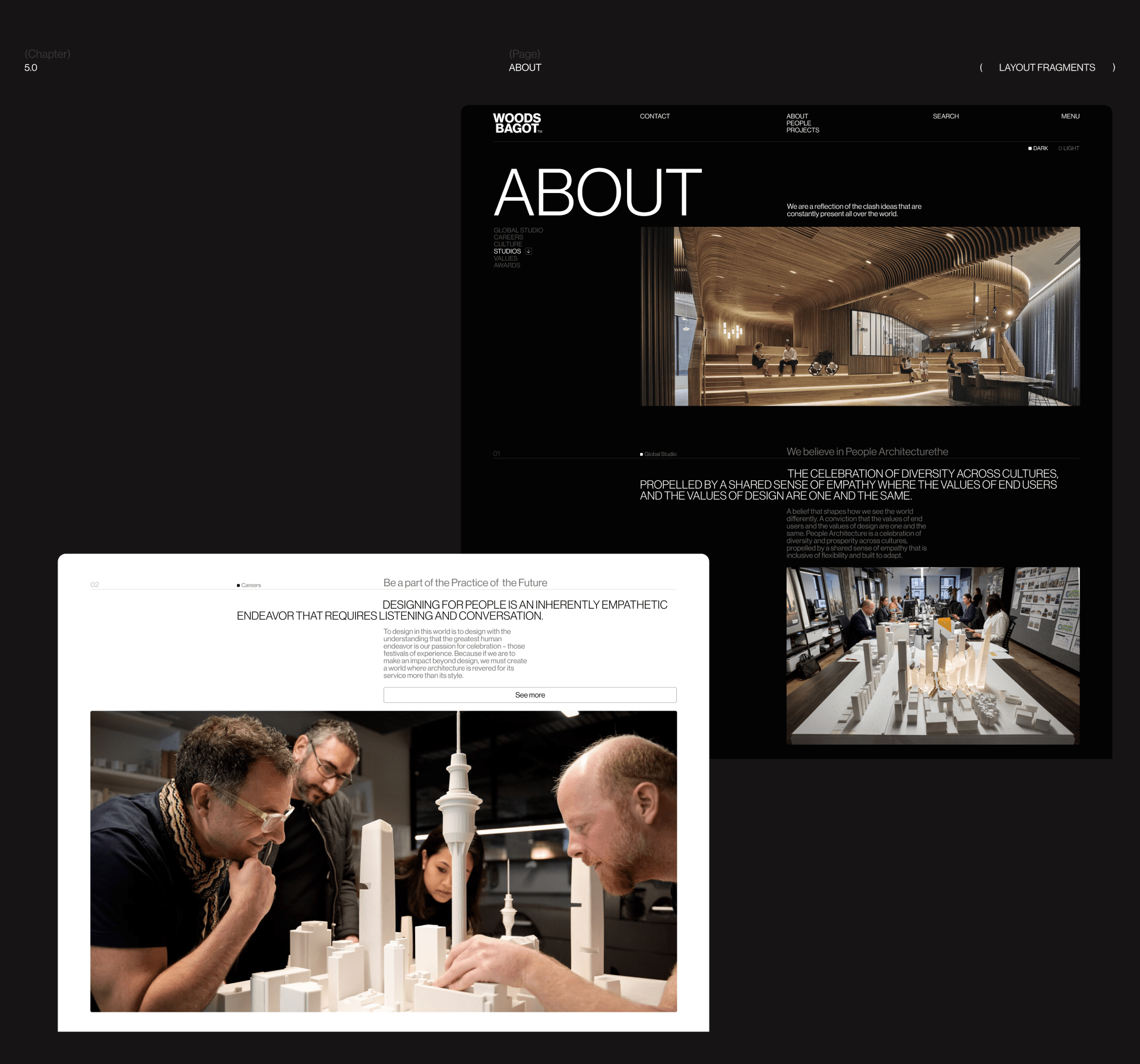 Woods Bagot | Corporate Website — Изображение №8 — Интерфейсы, Анимация на Dprofile