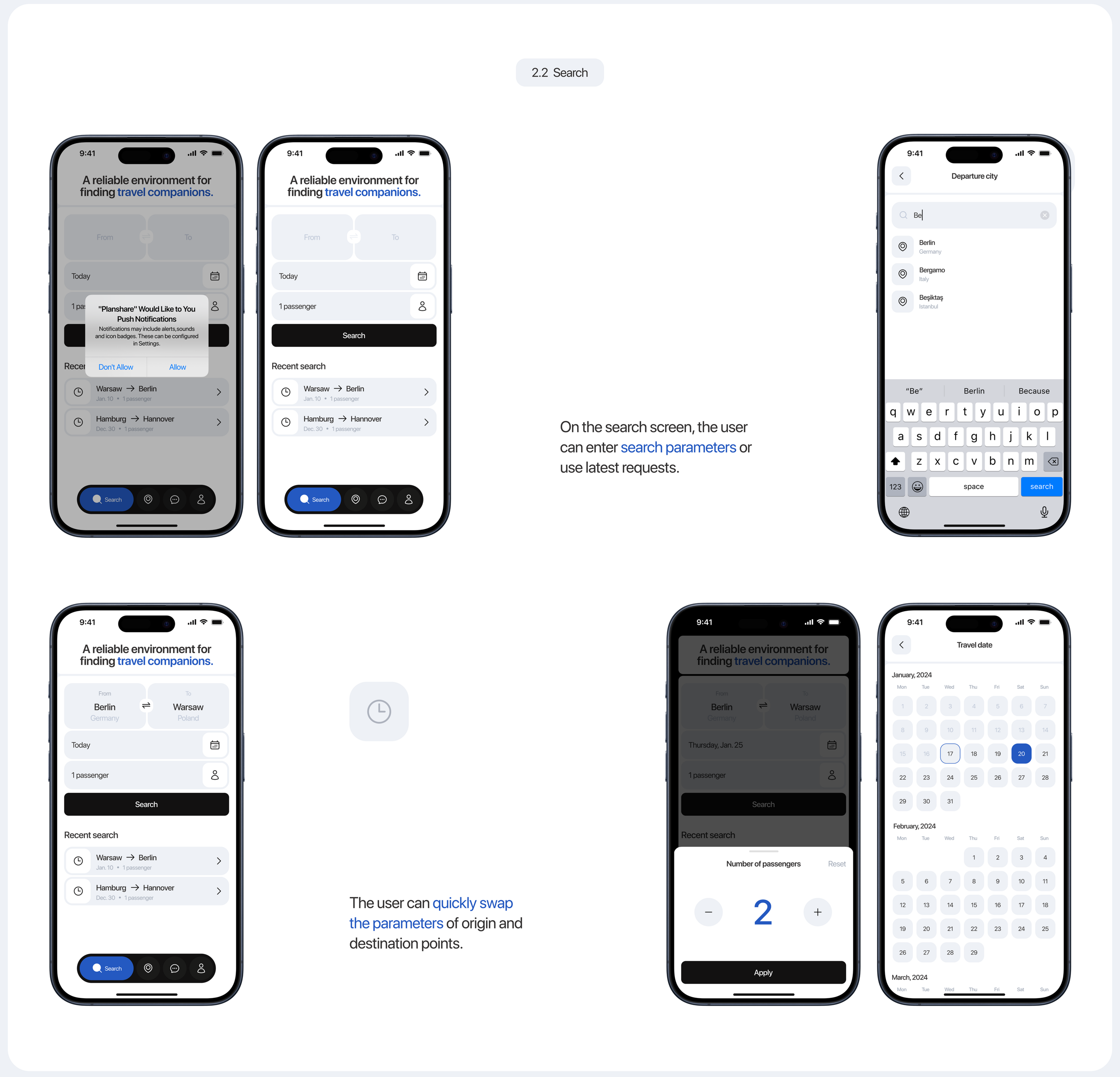 Planshare | Mobile App — Изображение №6 — Интерфейсы, Анимация на Dprofile