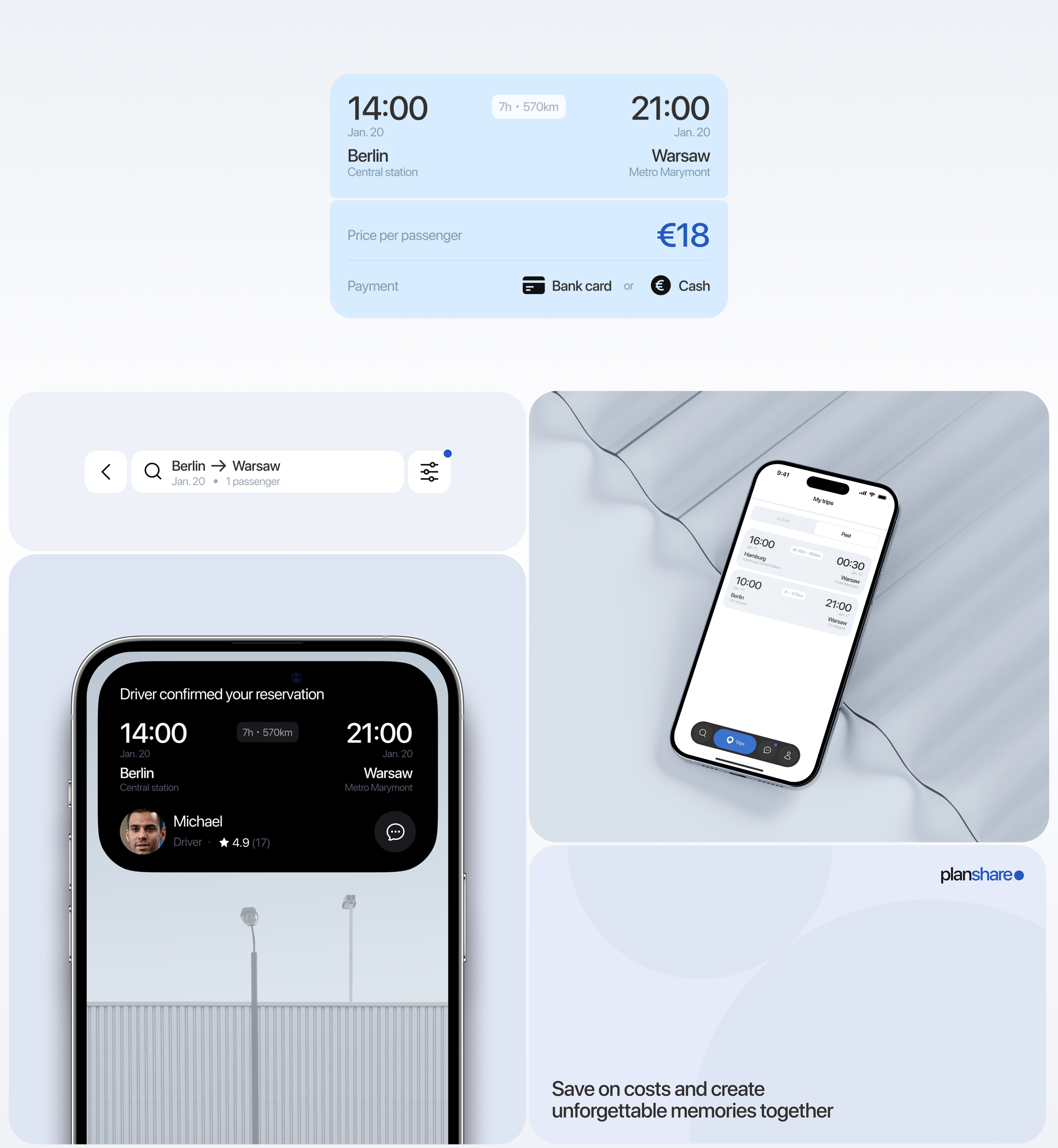 Planshare | Mobile App — Изображение №9 — Интерфейсы, Анимация на Dprofile