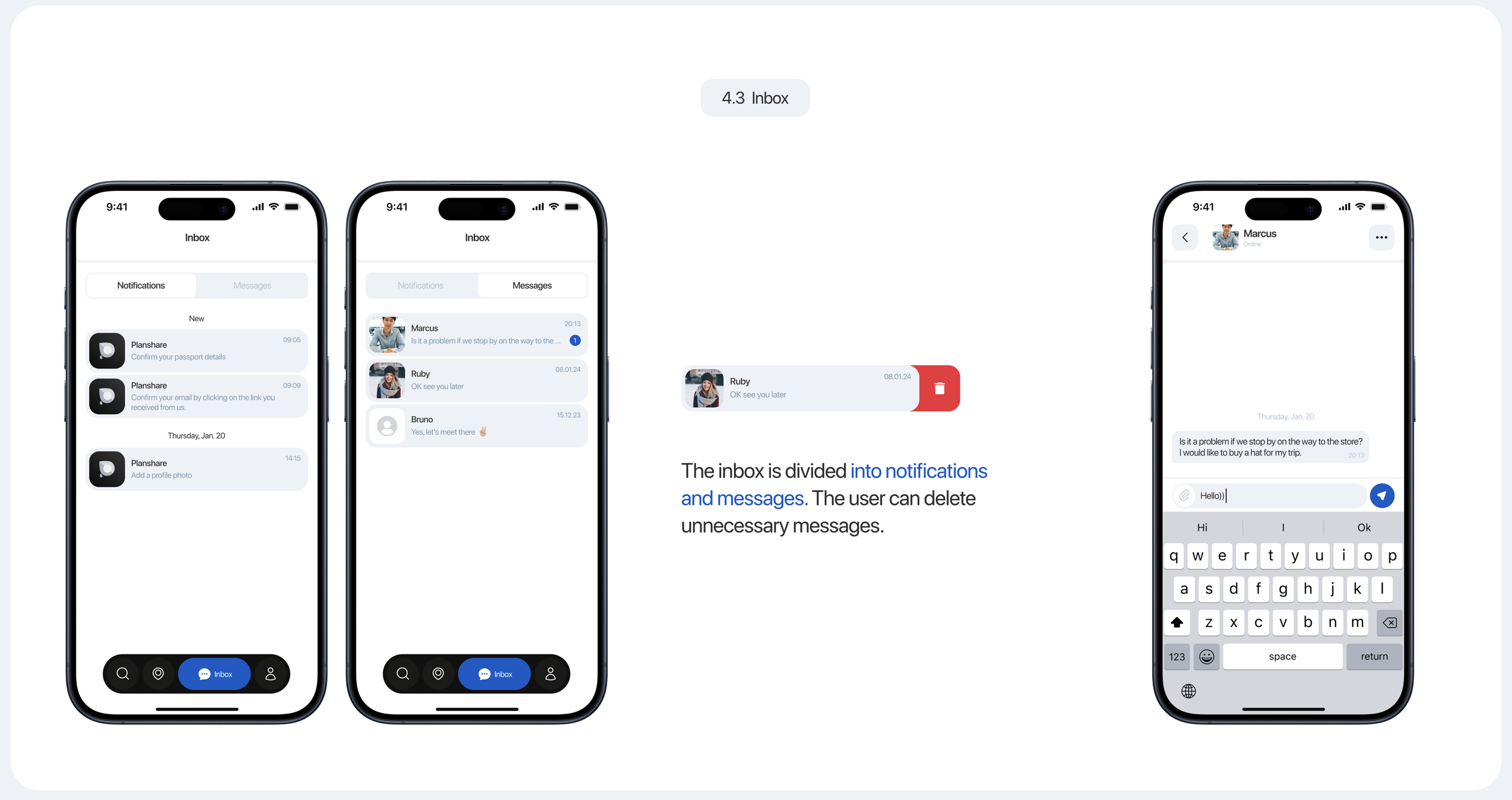 Planshare | Mobile App — Изображение №16 — Интерфейсы, Анимация на Dprofile