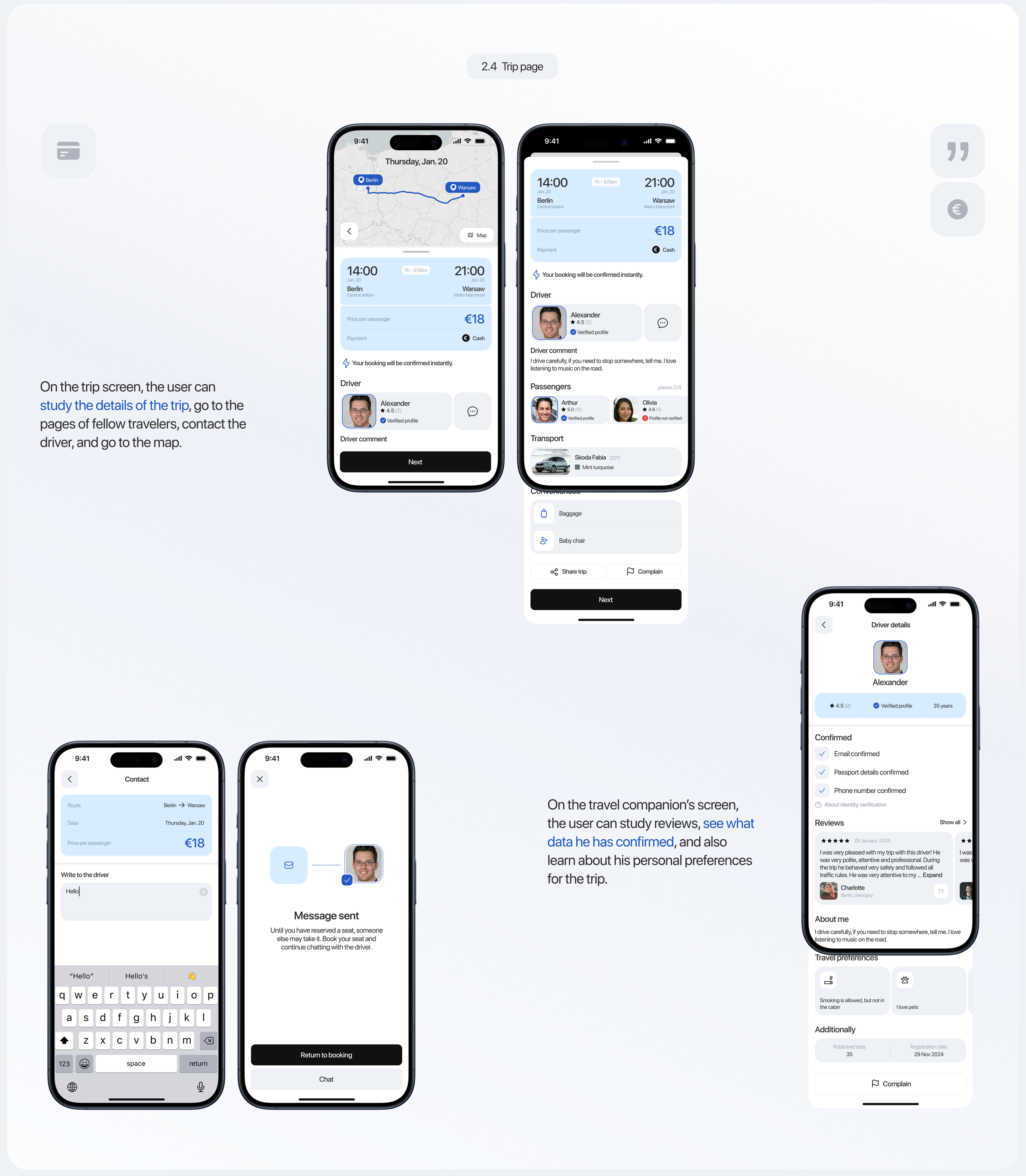 Planshare | Mobile App — Изображение №8 — Интерфейсы, Анимация на Dprofile