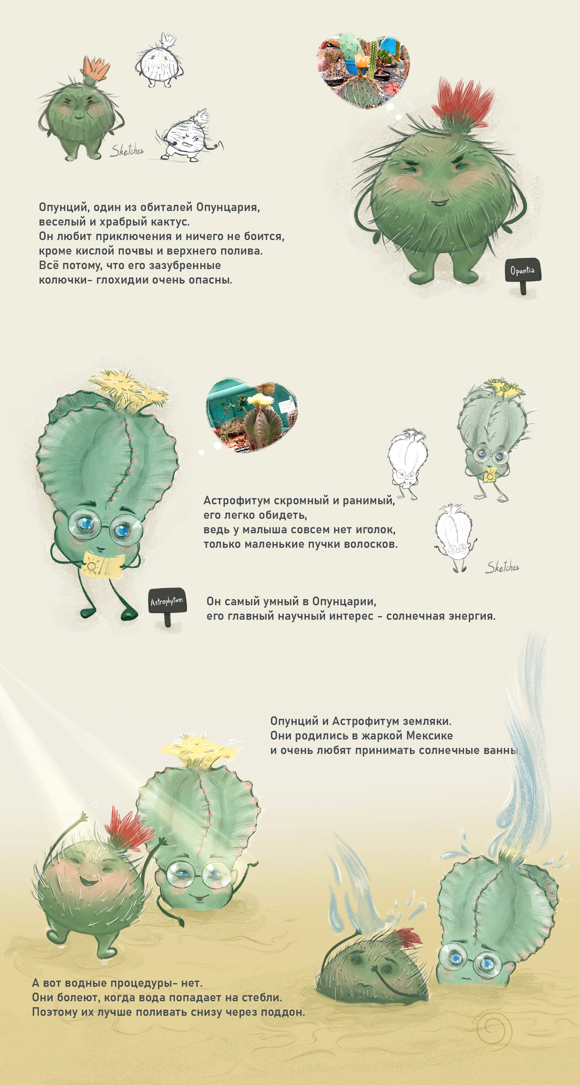 Бренд персонажи для Ботанического сада — Изображение №3 — Брендинг, Иллюстрация на Dprofile