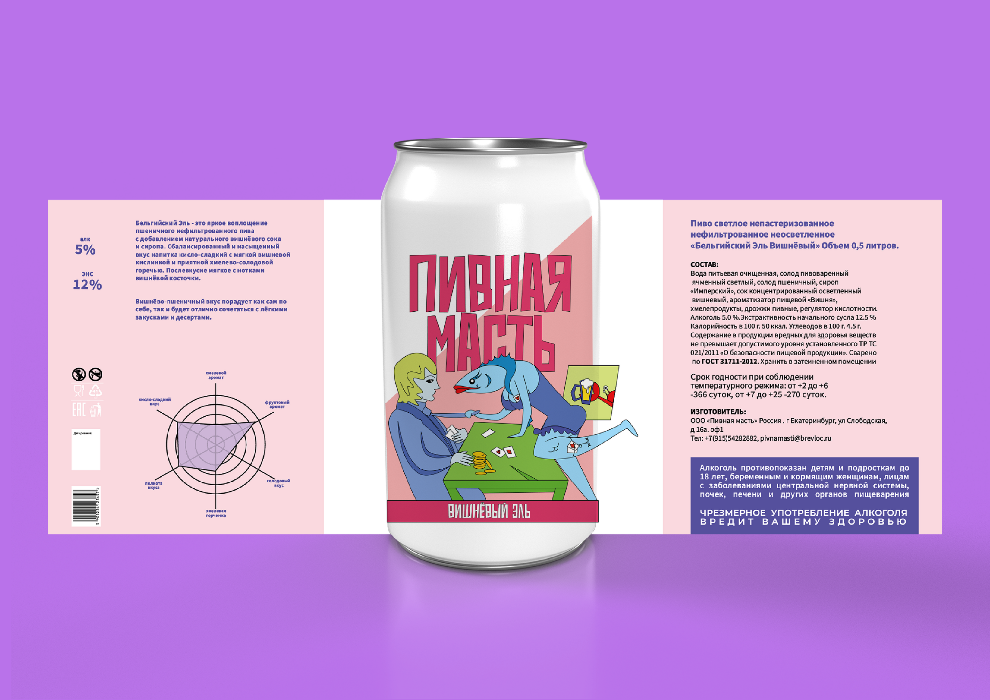 Пивная масть / Дизайн крафтового пива — Изображение №9 — Брендинг, Иллюстрация на Dprofile