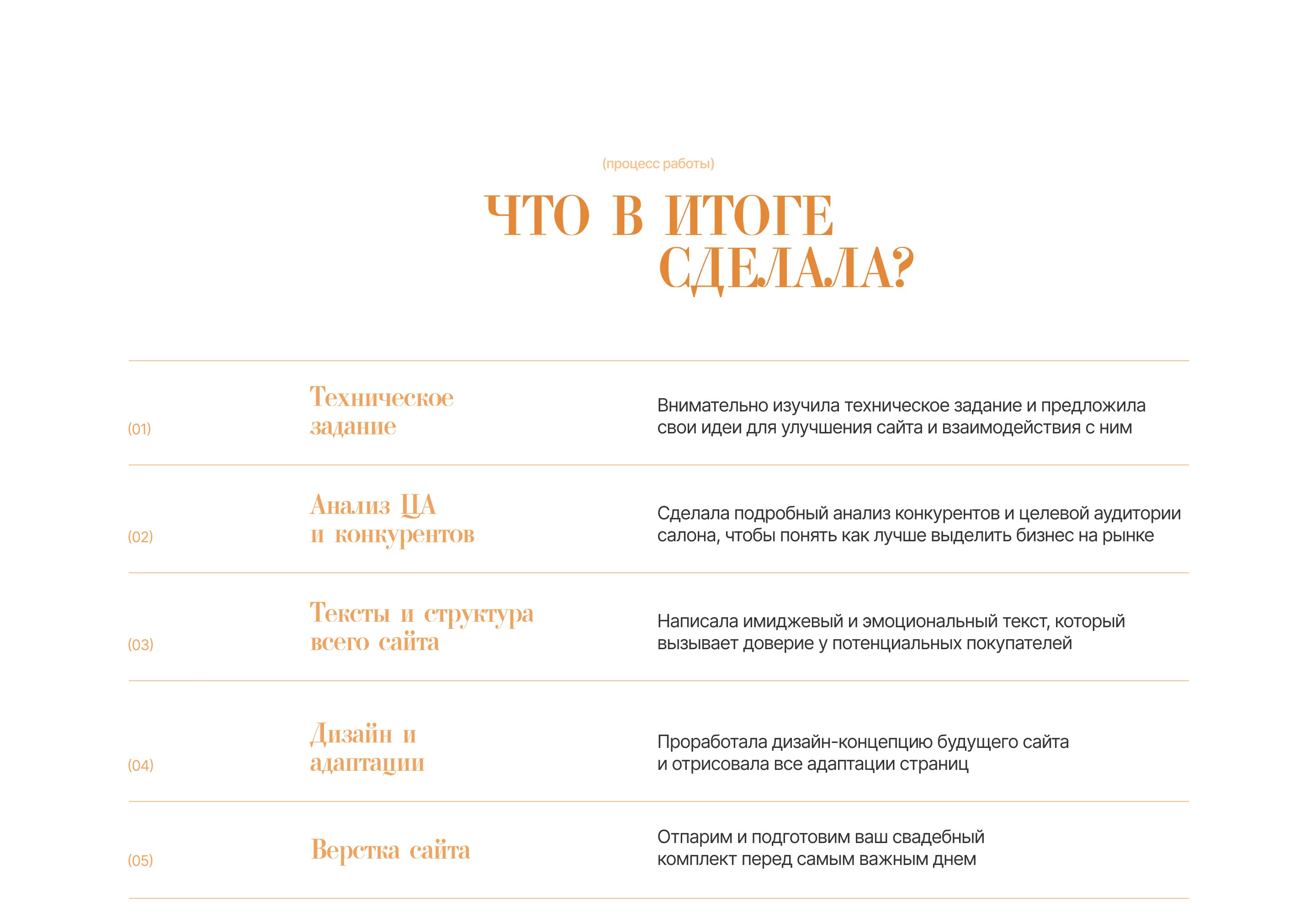 Сайт салона свадебных платьев в Москве — Изображение №4 — Интерфейсы на Dprofile