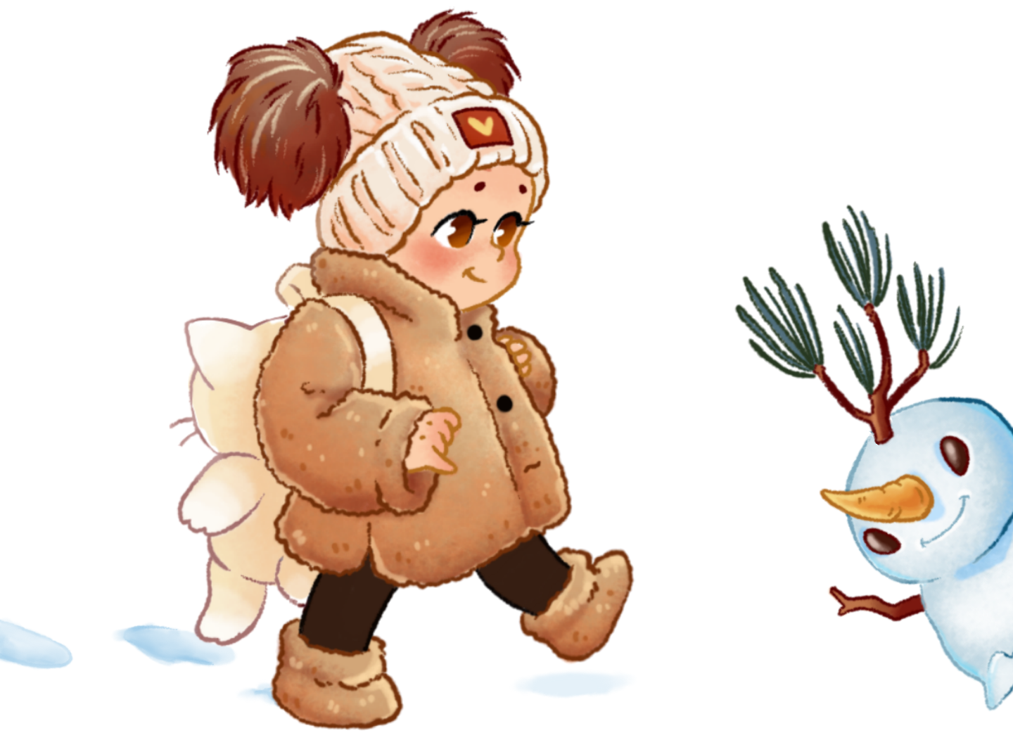 Illustrations for children's winter cosmetics — Изображение №2 — Брендинг, Иллюстрация на Dprofile